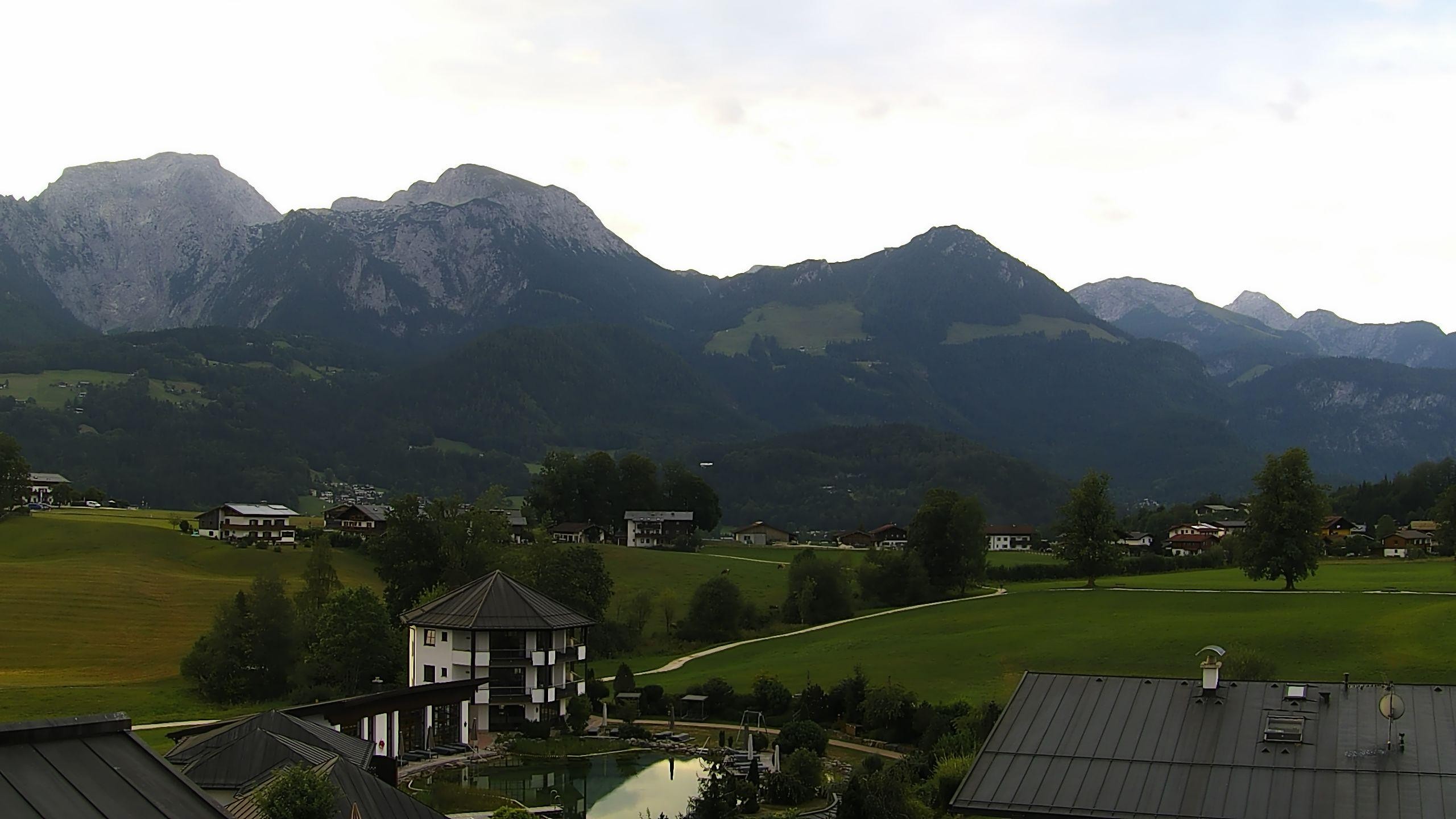 Archived image Berchtesgaden: Webcam Hotel Zechmeisterlehen