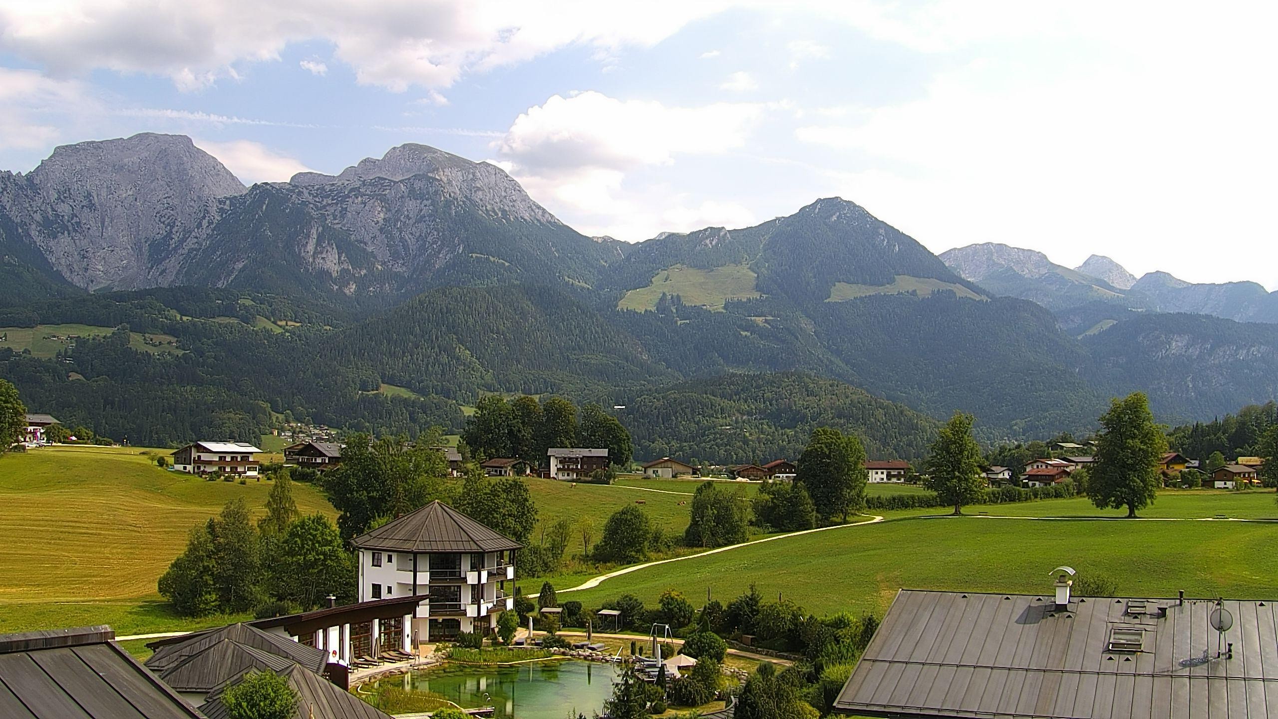 Archived image Berchtesgaden: Webcam Hotel Zechmeisterlehen