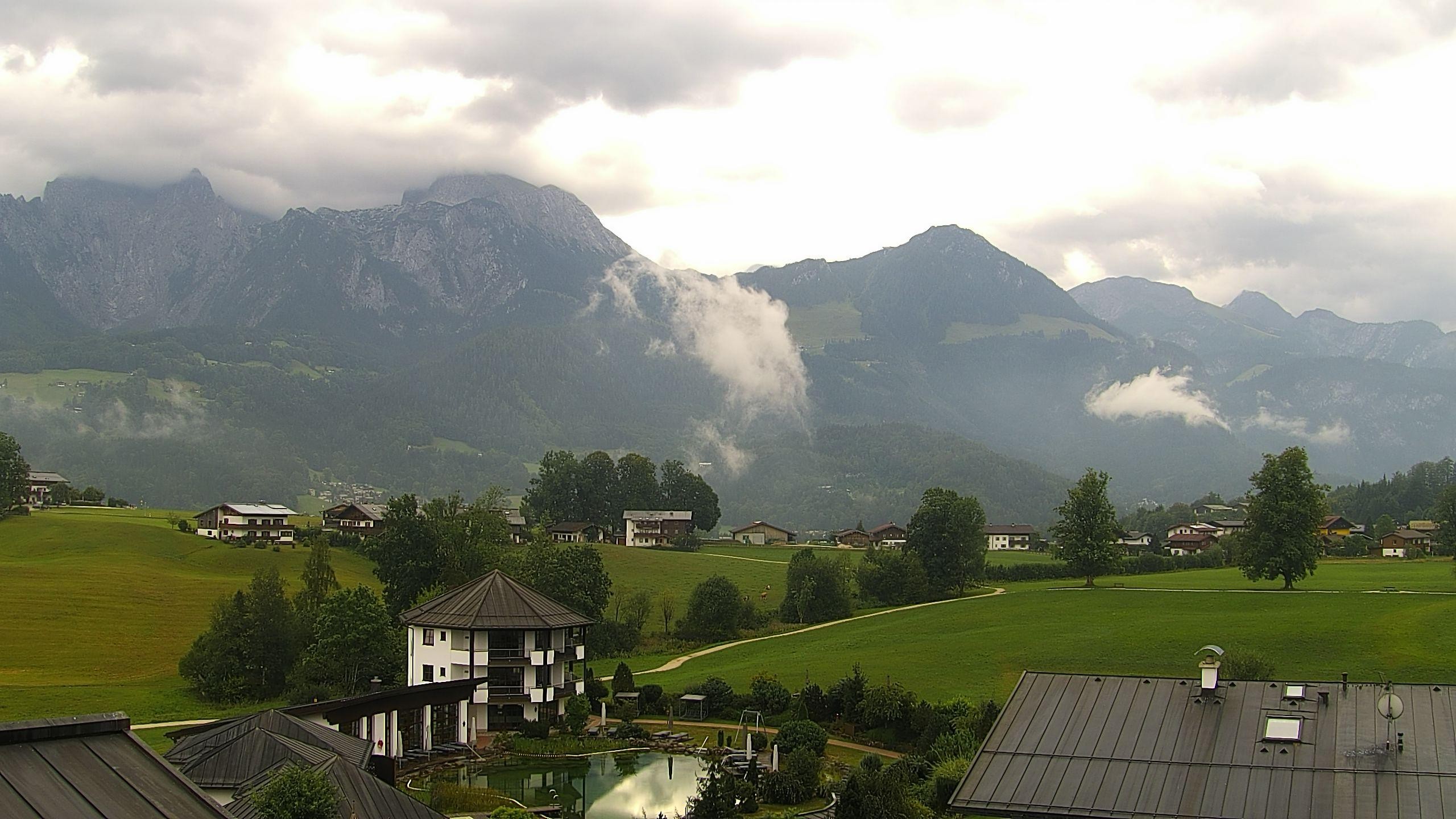 Archived image Berchtesgaden: Webcam Hotel Zechmeisterlehen