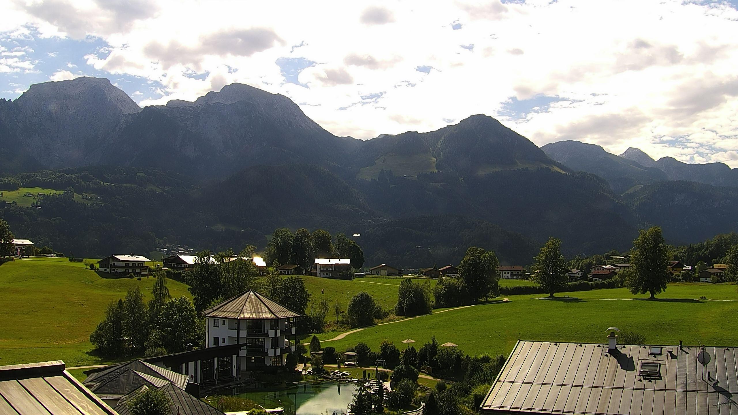 Archived image Berchtesgaden: Webcam Hotel Zechmeisterlehen