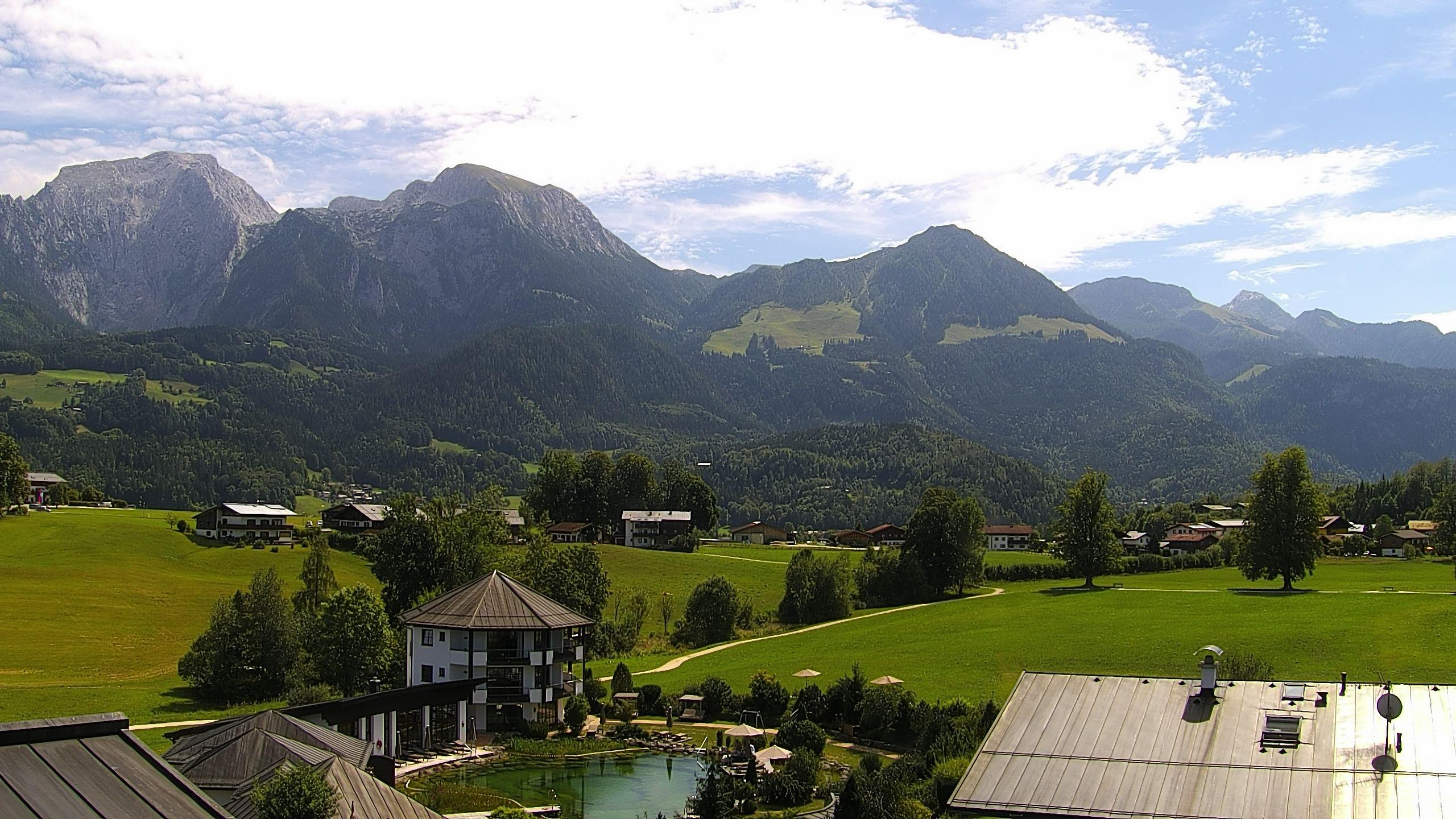 Archived image Berchtesgaden: Webcam Hotel Zechmeisterlehen