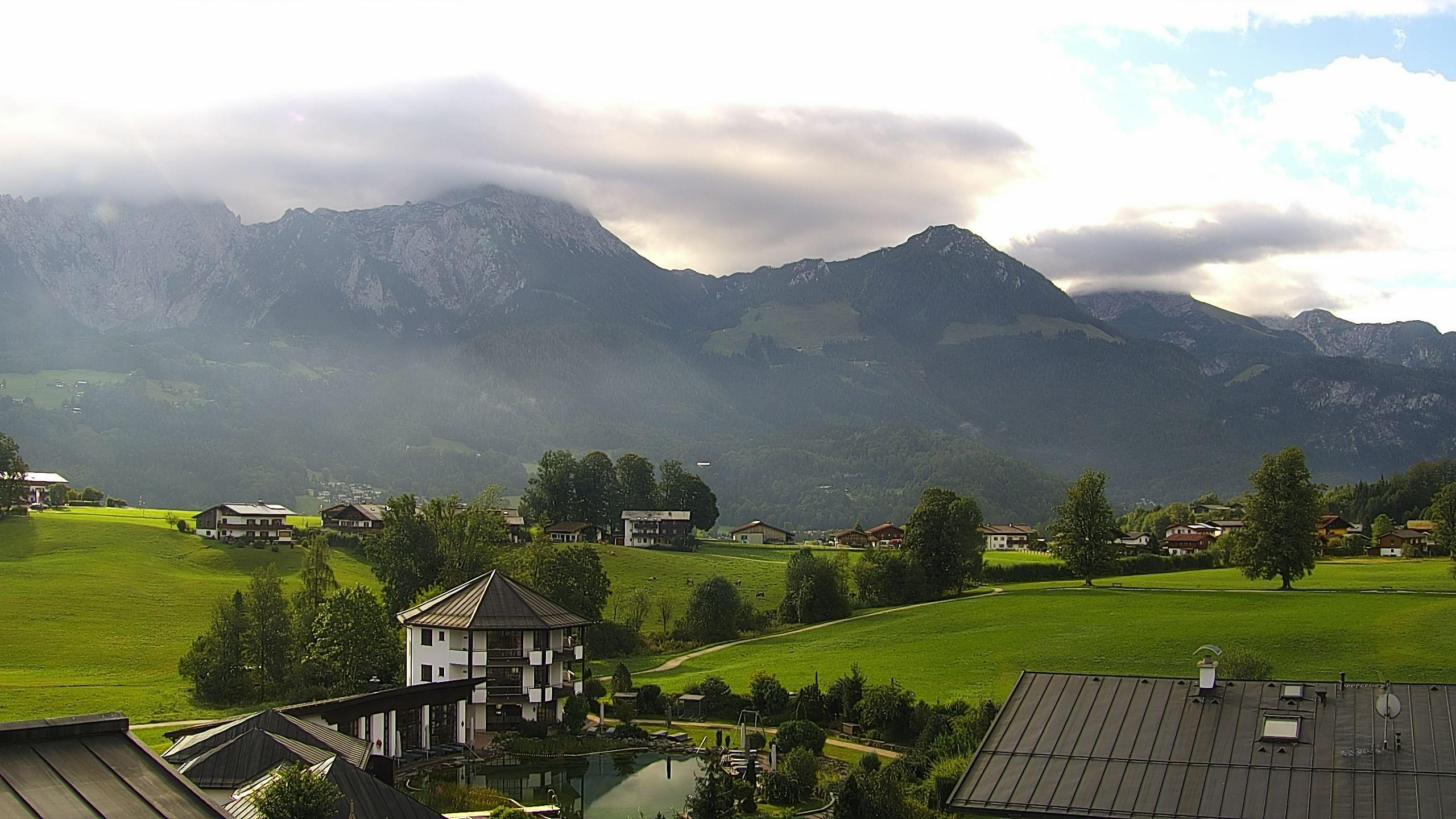 Archived image Berchtesgaden: Webcam Hotel Zechmeisterlehen