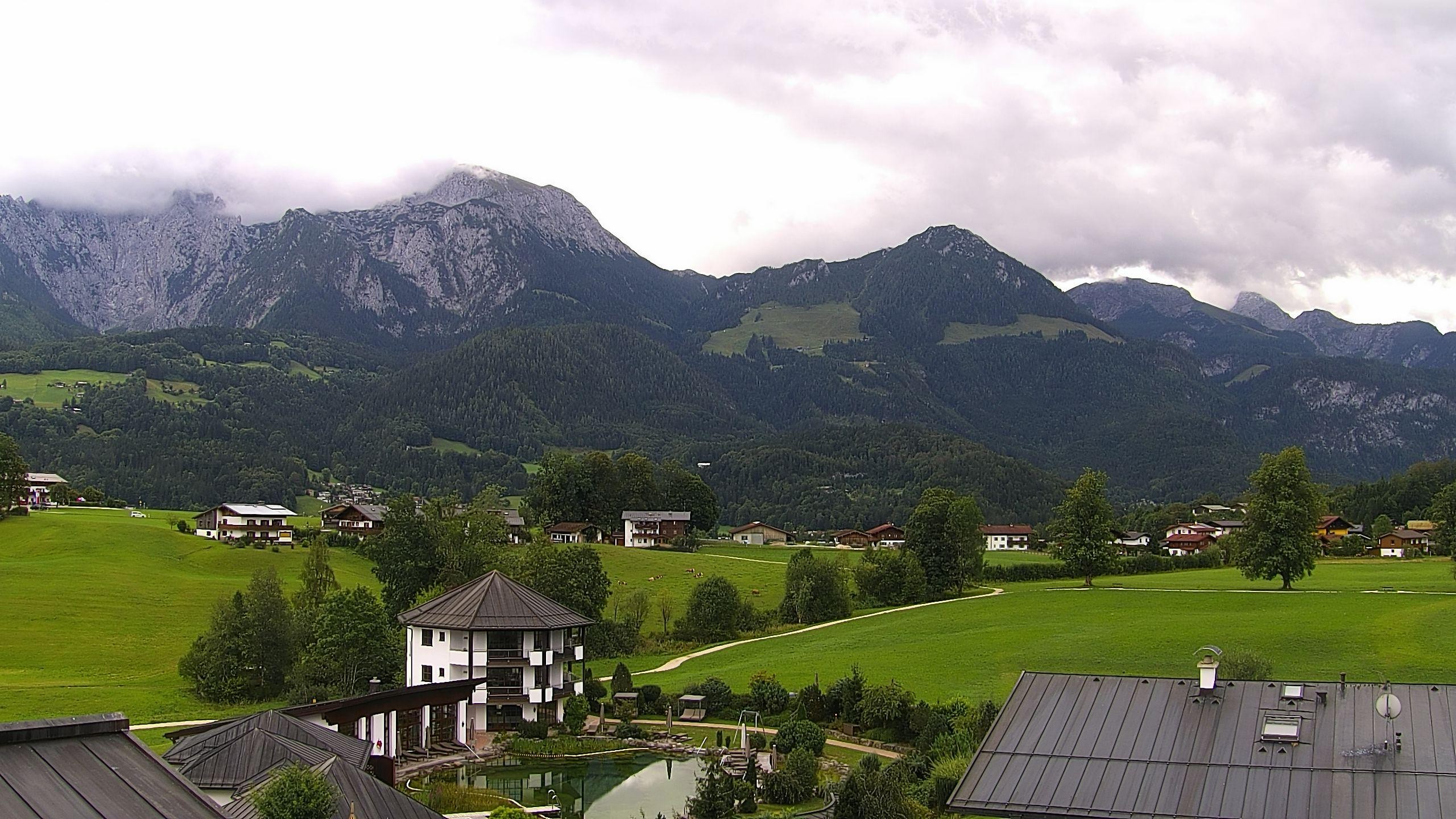Archived image Berchtesgaden: Webcam Hotel Zechmeisterlehen