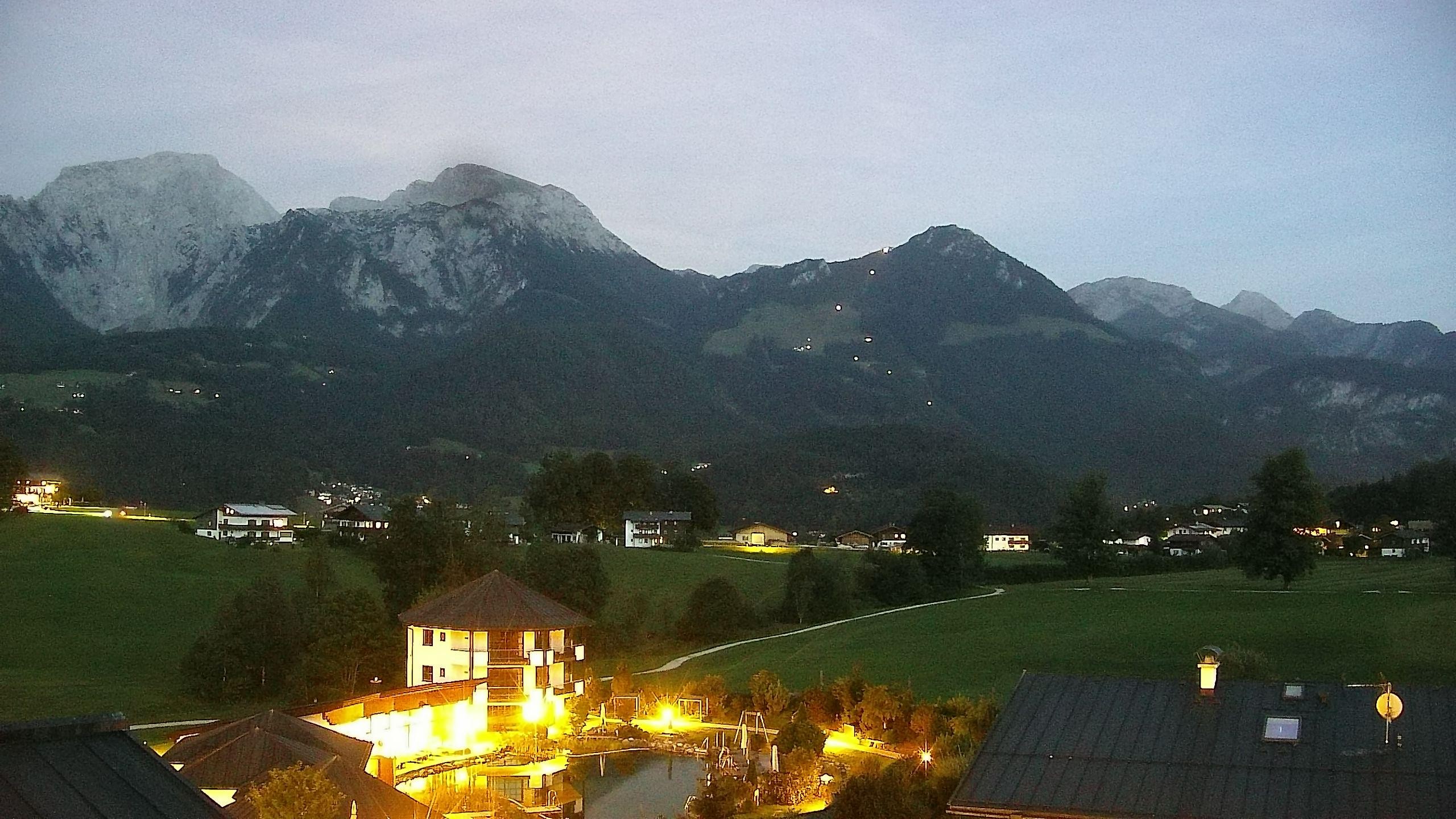 Archived image Berchtesgaden: Webcam Hotel Zechmeisterlehen