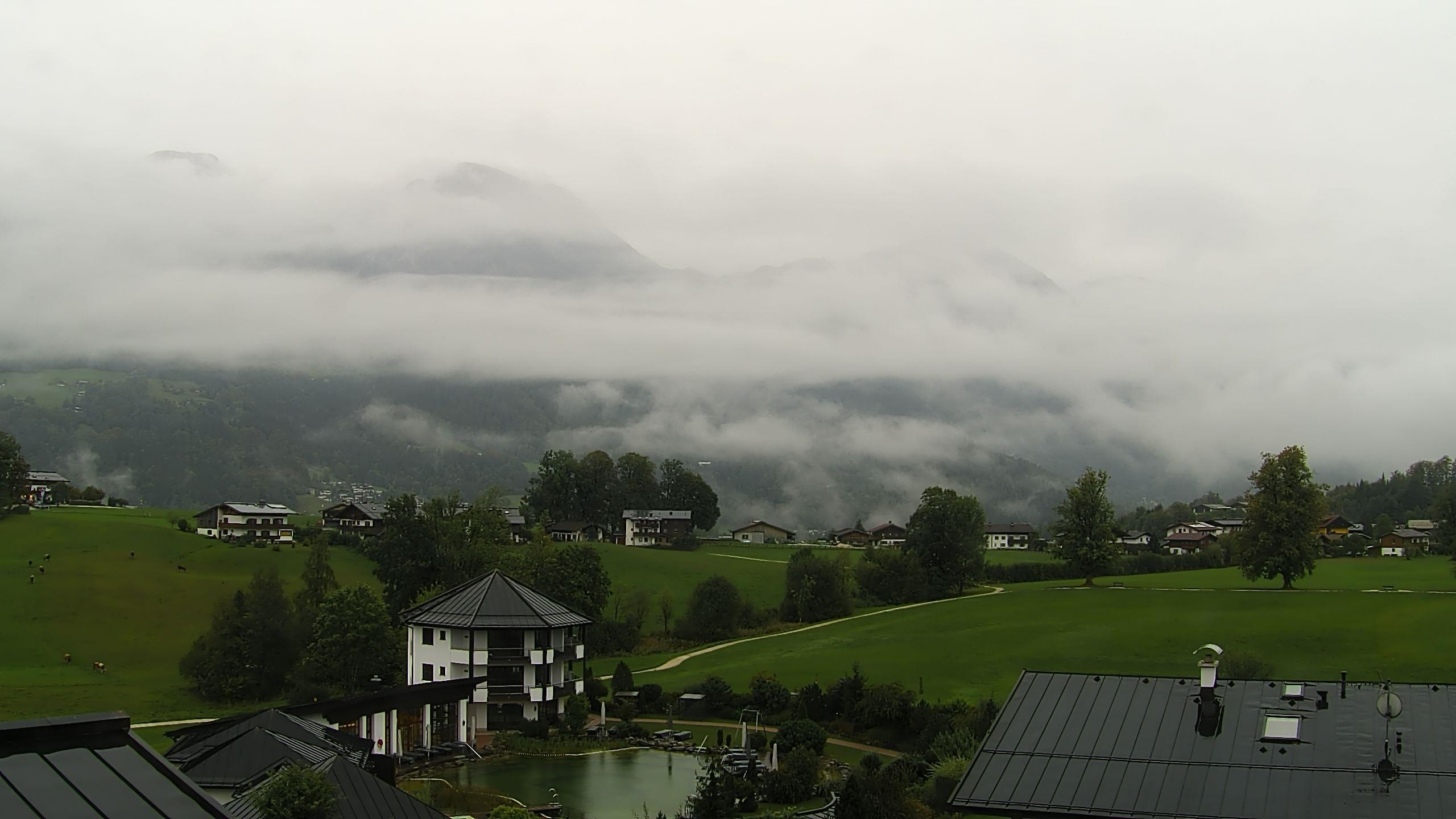 Archived image Berchtesgaden: Webcam Hotel Zechmeisterlehen