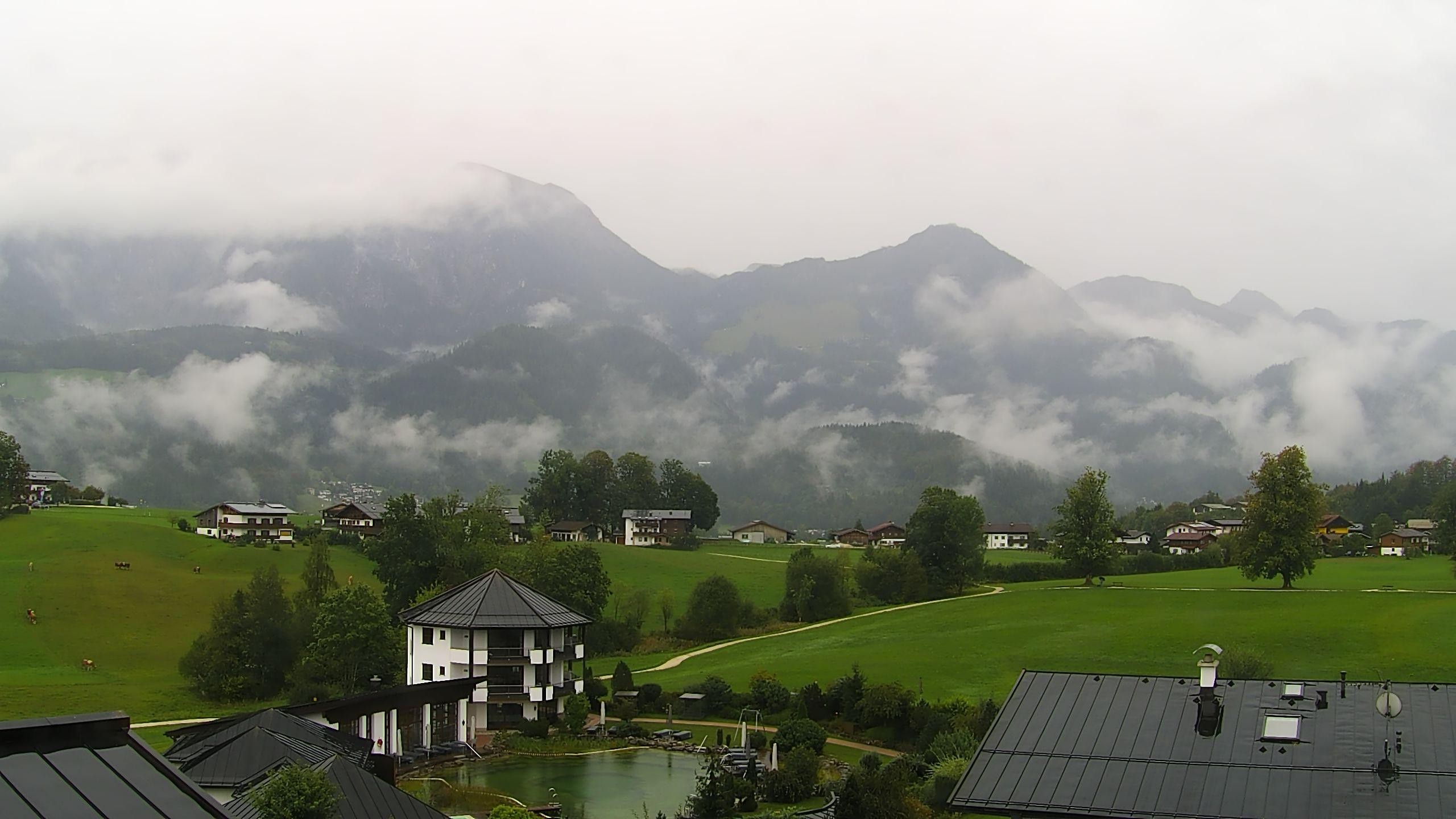 Archived image Berchtesgaden: Webcam Hotel Zechmeisterlehen