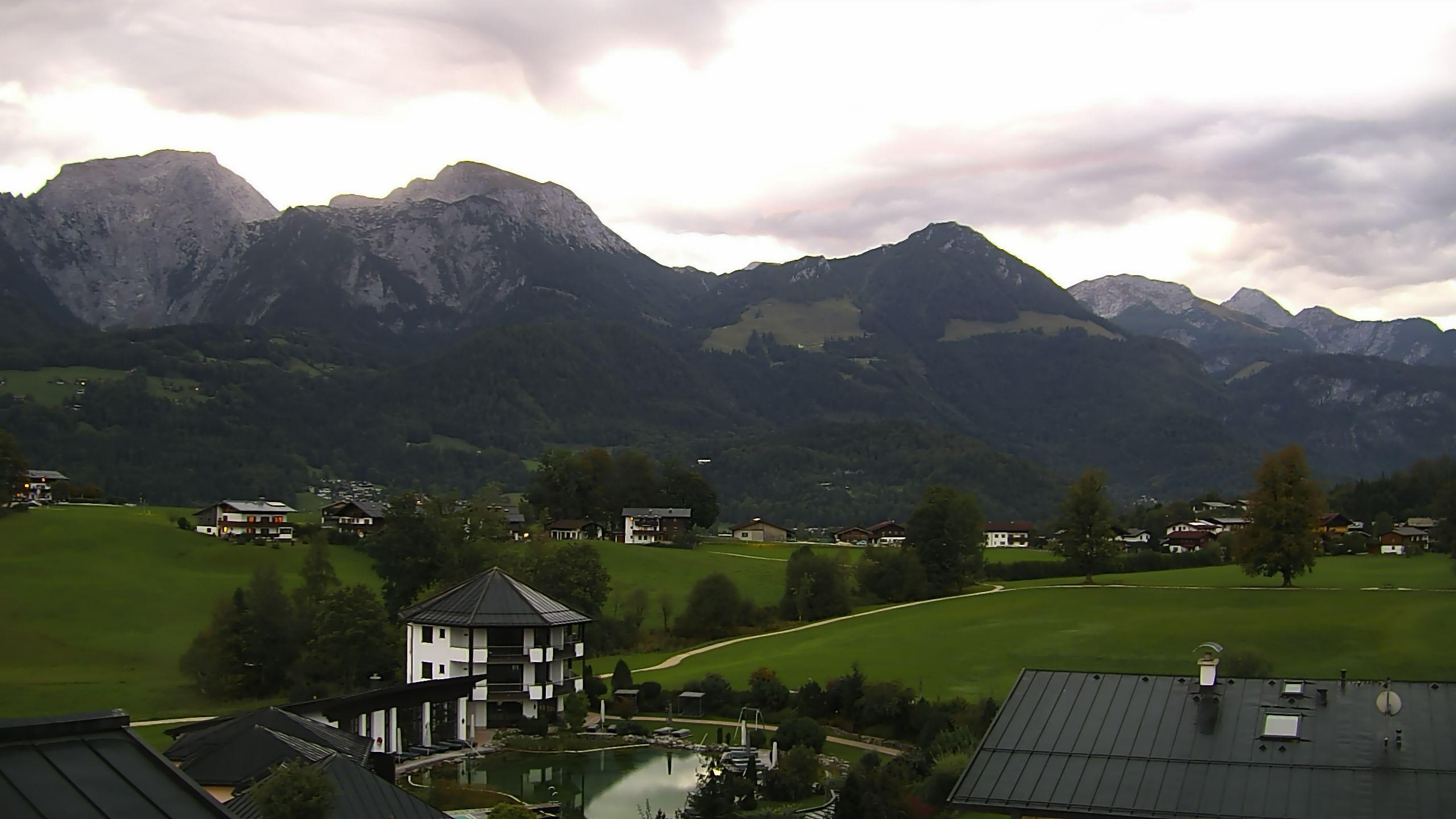 Archived image Berchtesgaden: Webcam Hotel Zechmeisterlehen