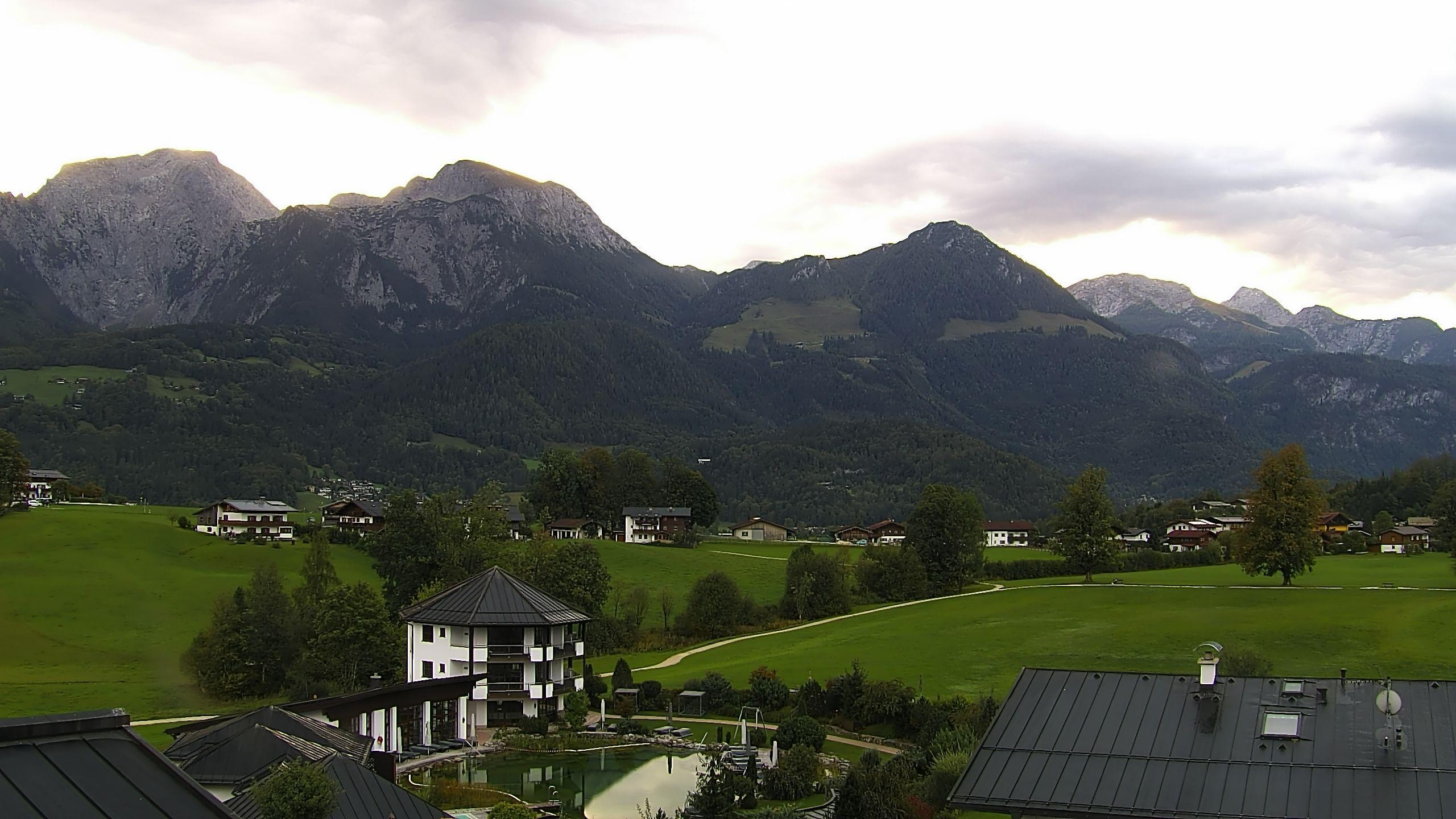 Archived image Berchtesgaden: Webcam Hotel Zechmeisterlehen