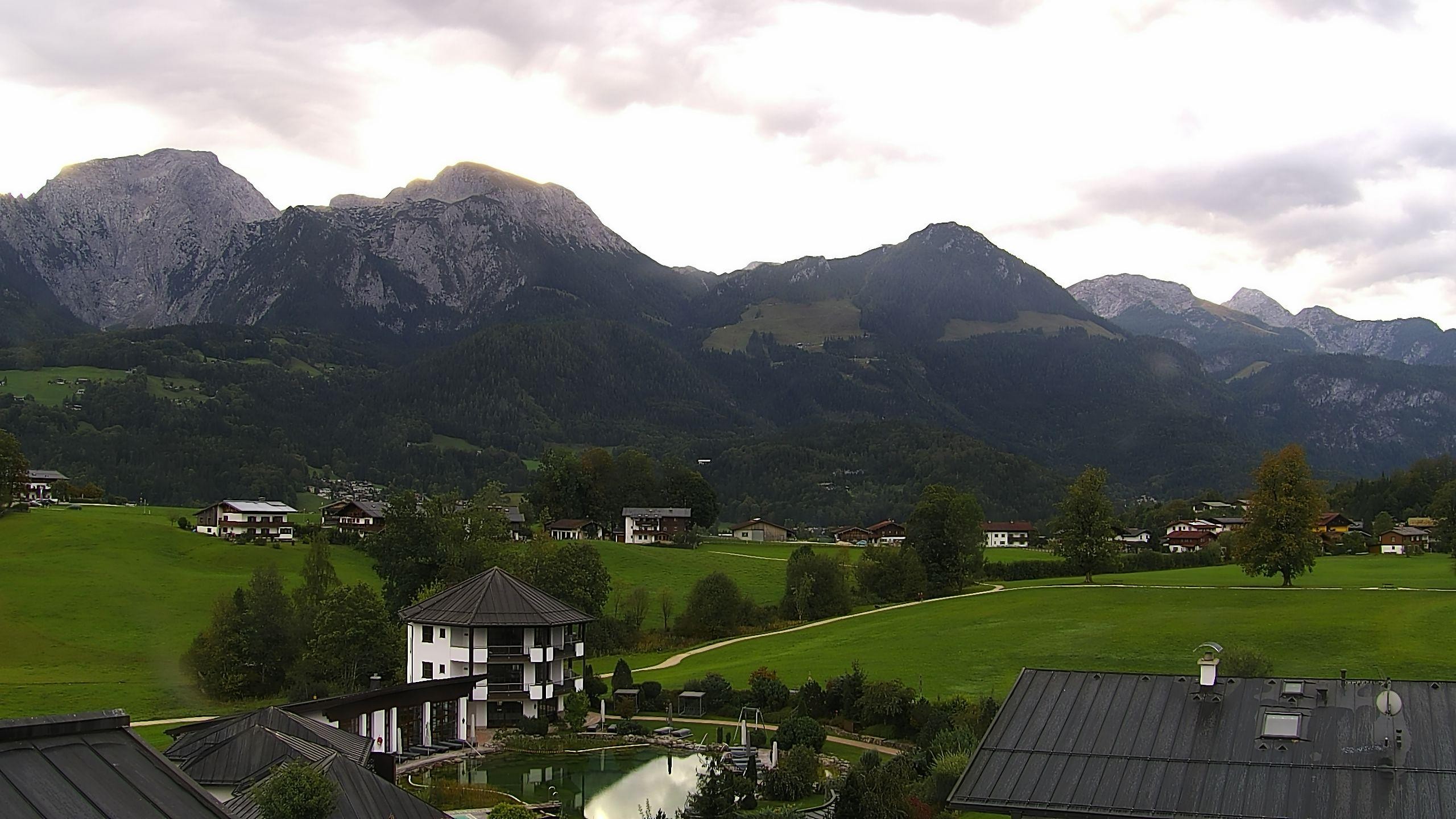 Archived image Berchtesgaden: Webcam Hotel Zechmeisterlehen