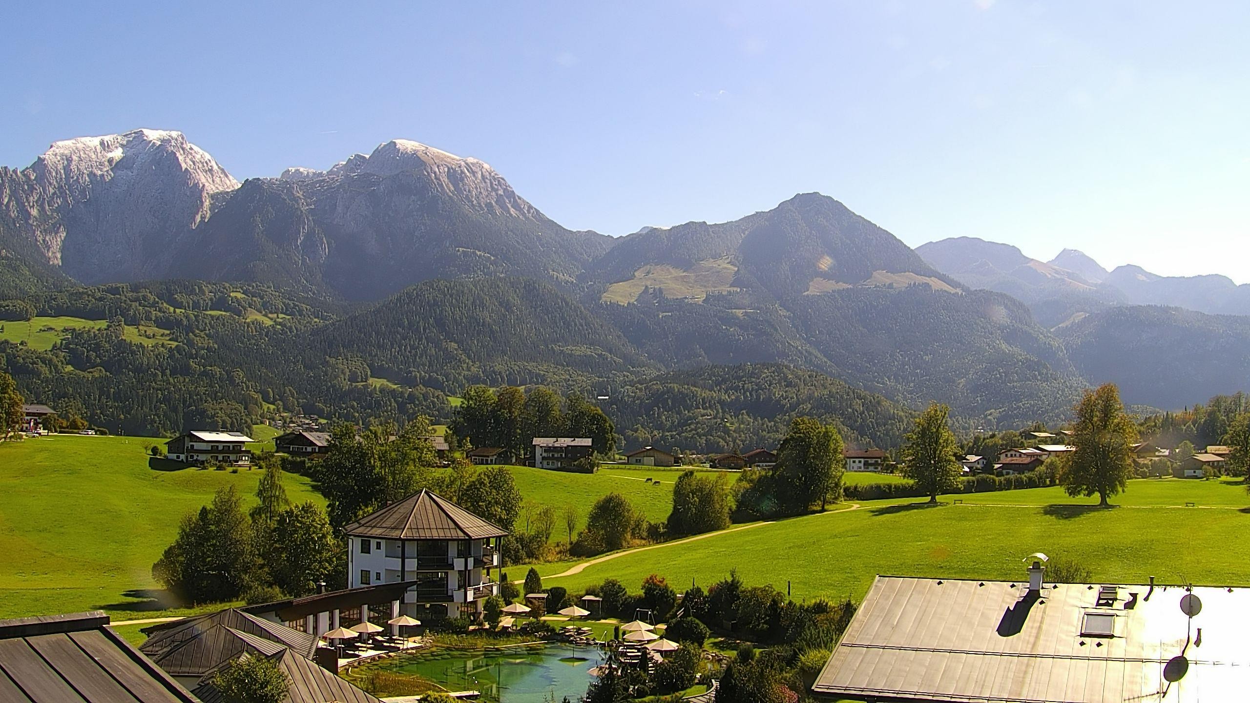 Archived image Berchtesgaden: Webcam Hotel Zechmeisterlehen