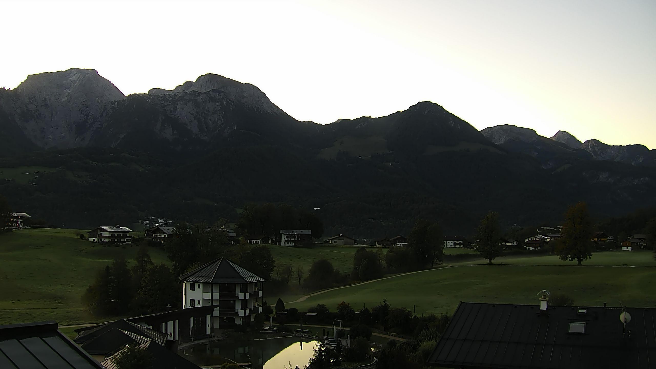 Archived image Berchtesgaden: Webcam Hotel Zechmeisterlehen