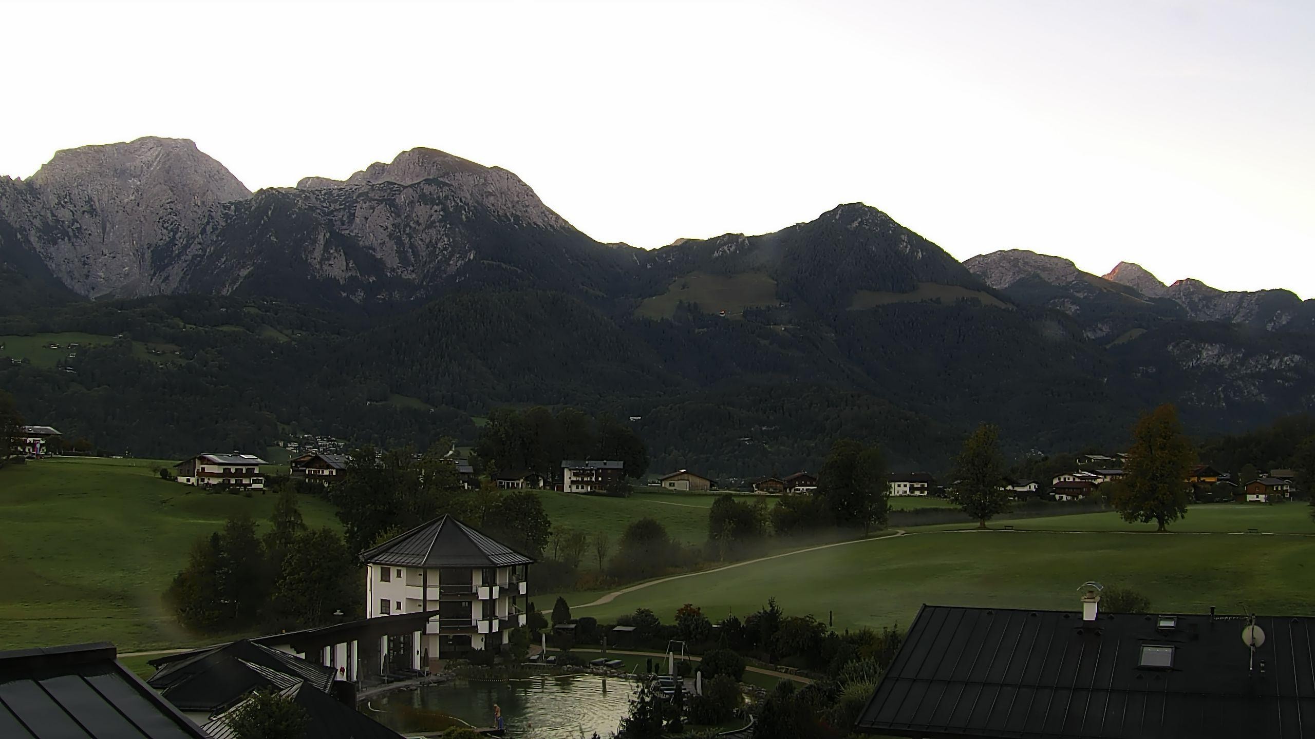 Archived image Berchtesgaden: Webcam Hotel Zechmeisterlehen