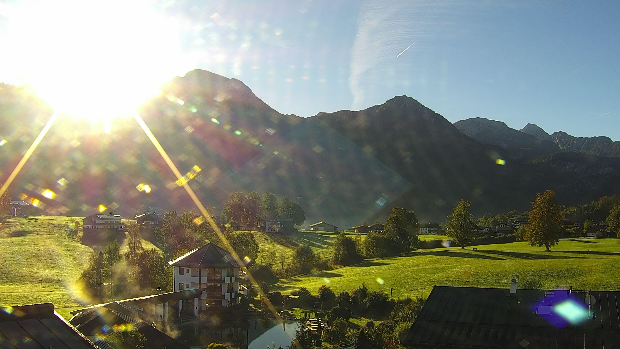 Archived image Berchtesgaden: Webcam Hotel Zechmeisterlehen