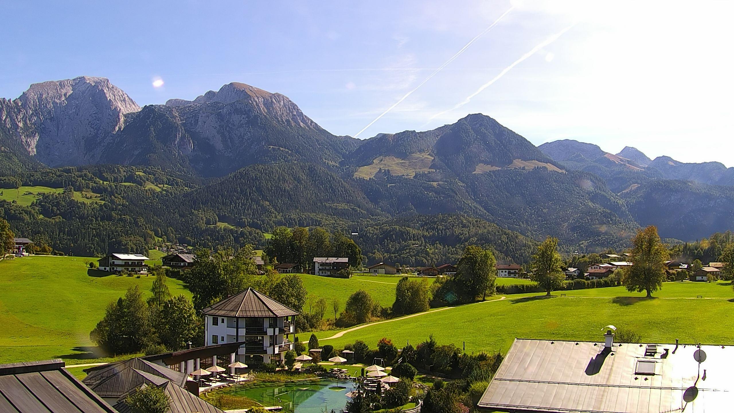 Archived image Berchtesgaden: Webcam Hotel Zechmeisterlehen