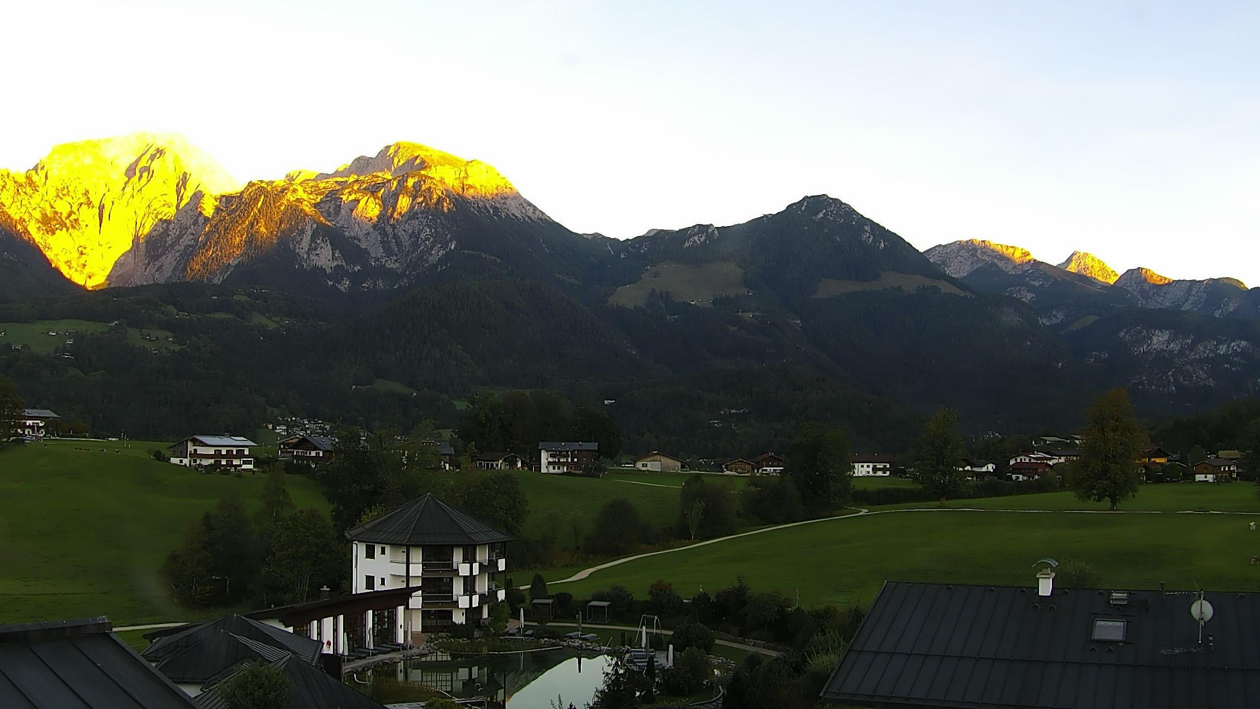Archiv Foto Webcam Hotel Zechmeisterlehen bei Berchtesgaden