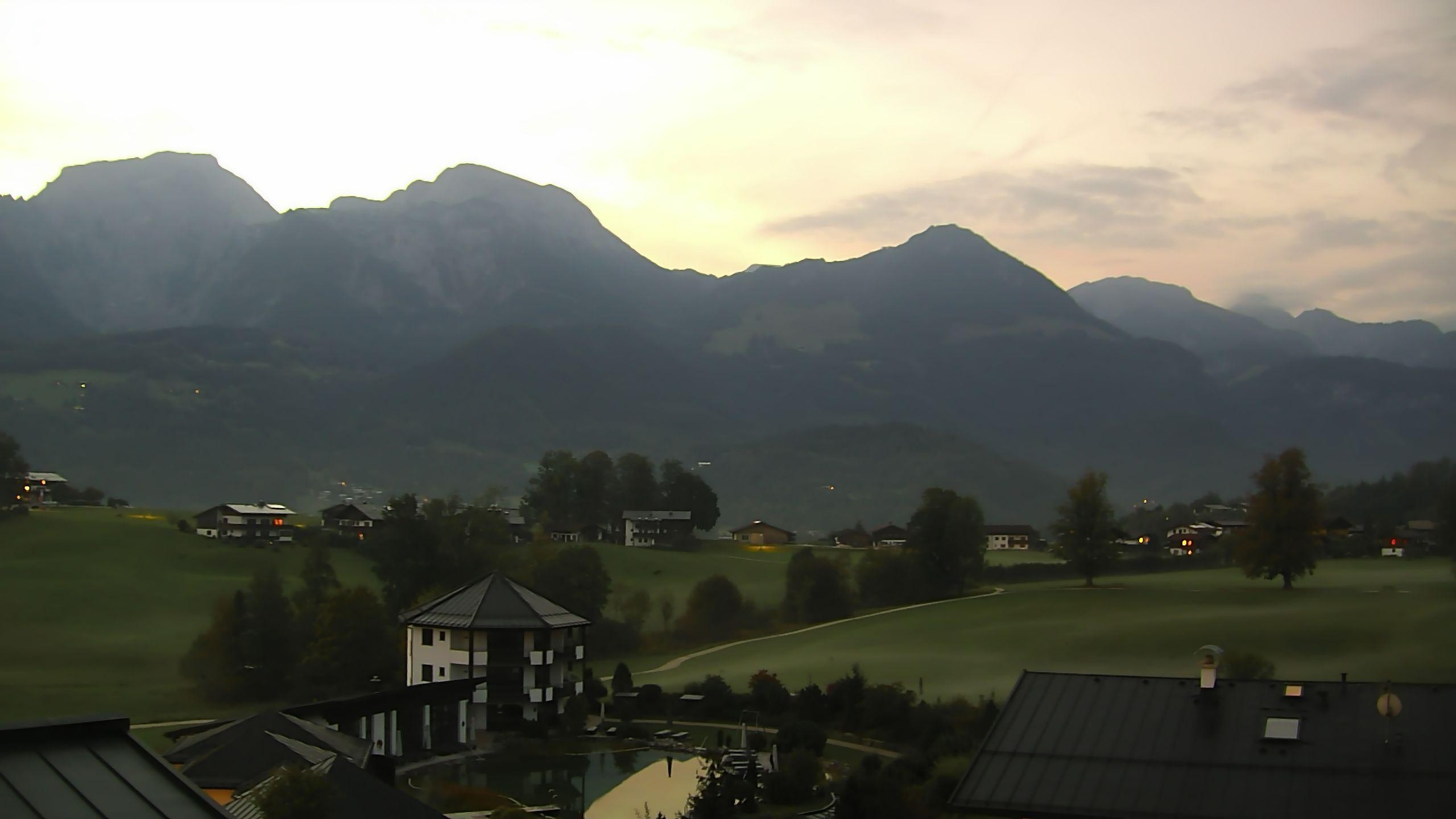 Archived image Berchtesgaden: Webcam Hotel Zechmeisterlehen