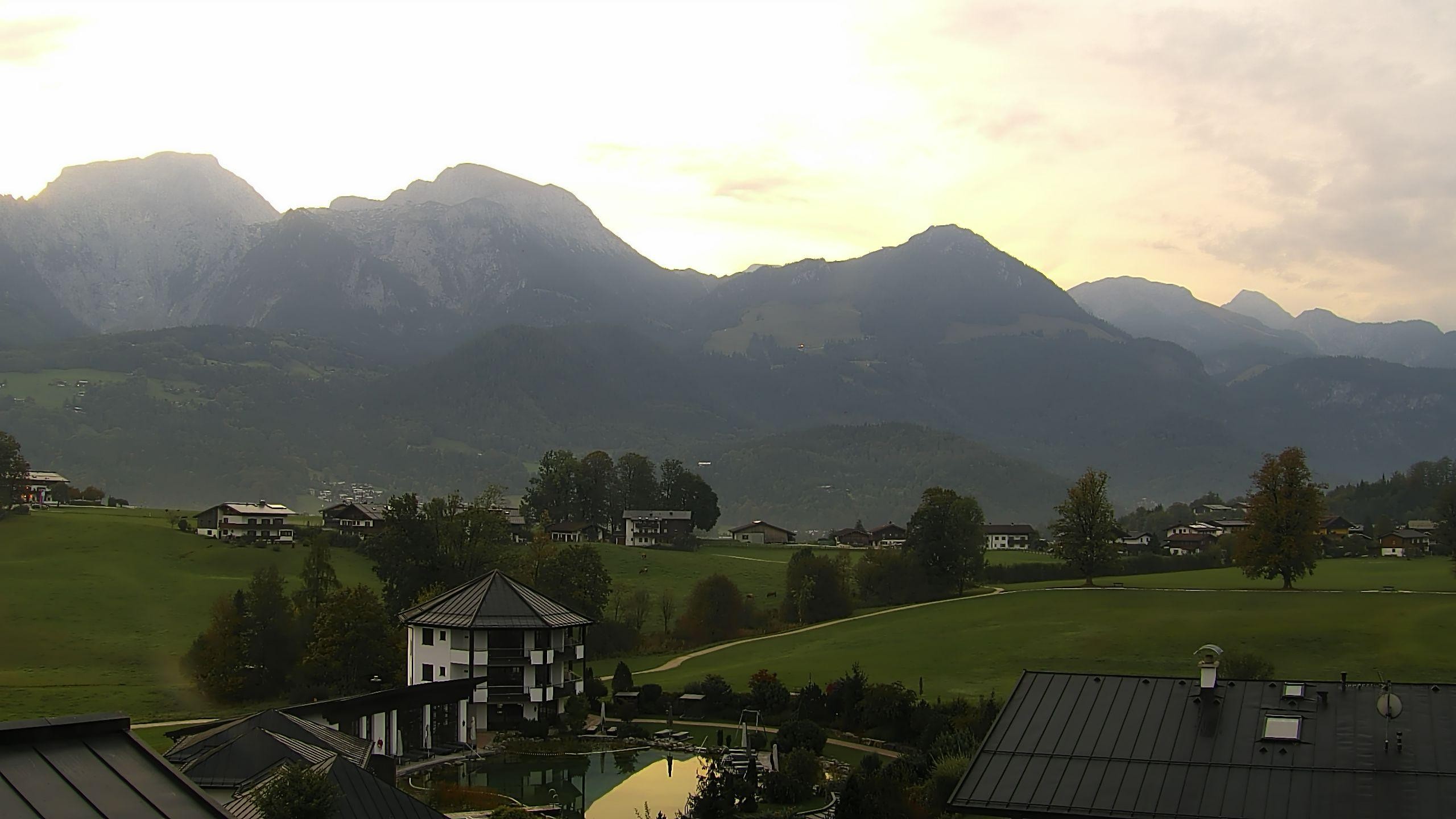 Archived image Berchtesgaden: Webcam Hotel Zechmeisterlehen