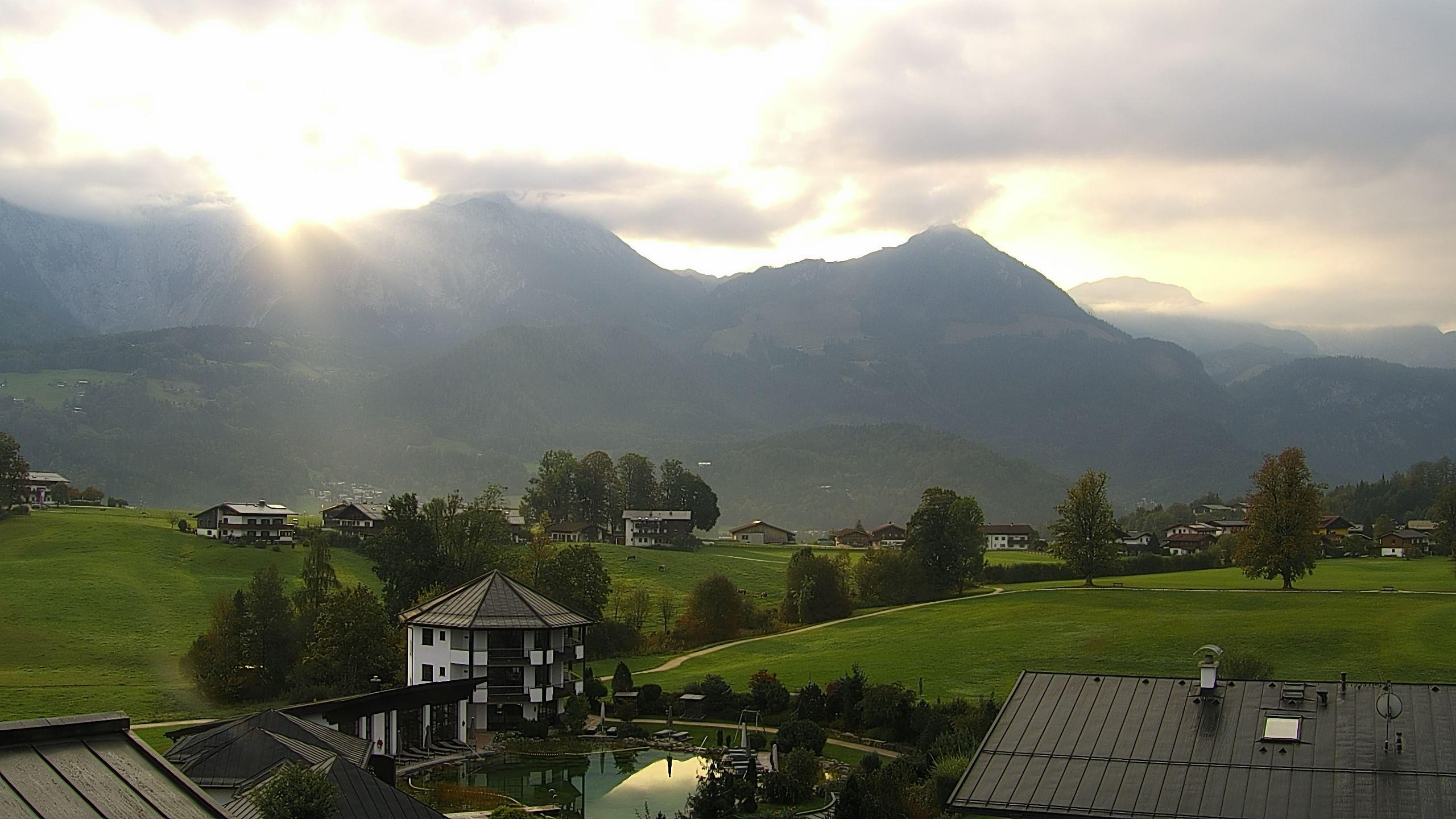 Archived image Berchtesgaden: Webcam Hotel Zechmeisterlehen