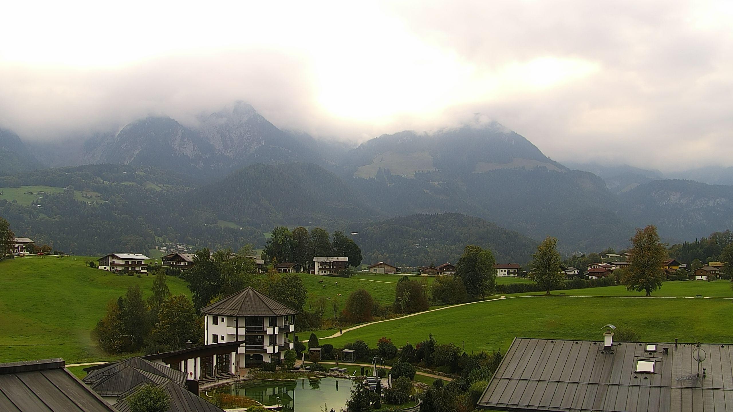 Archived image Berchtesgaden: Webcam Hotel Zechmeisterlehen