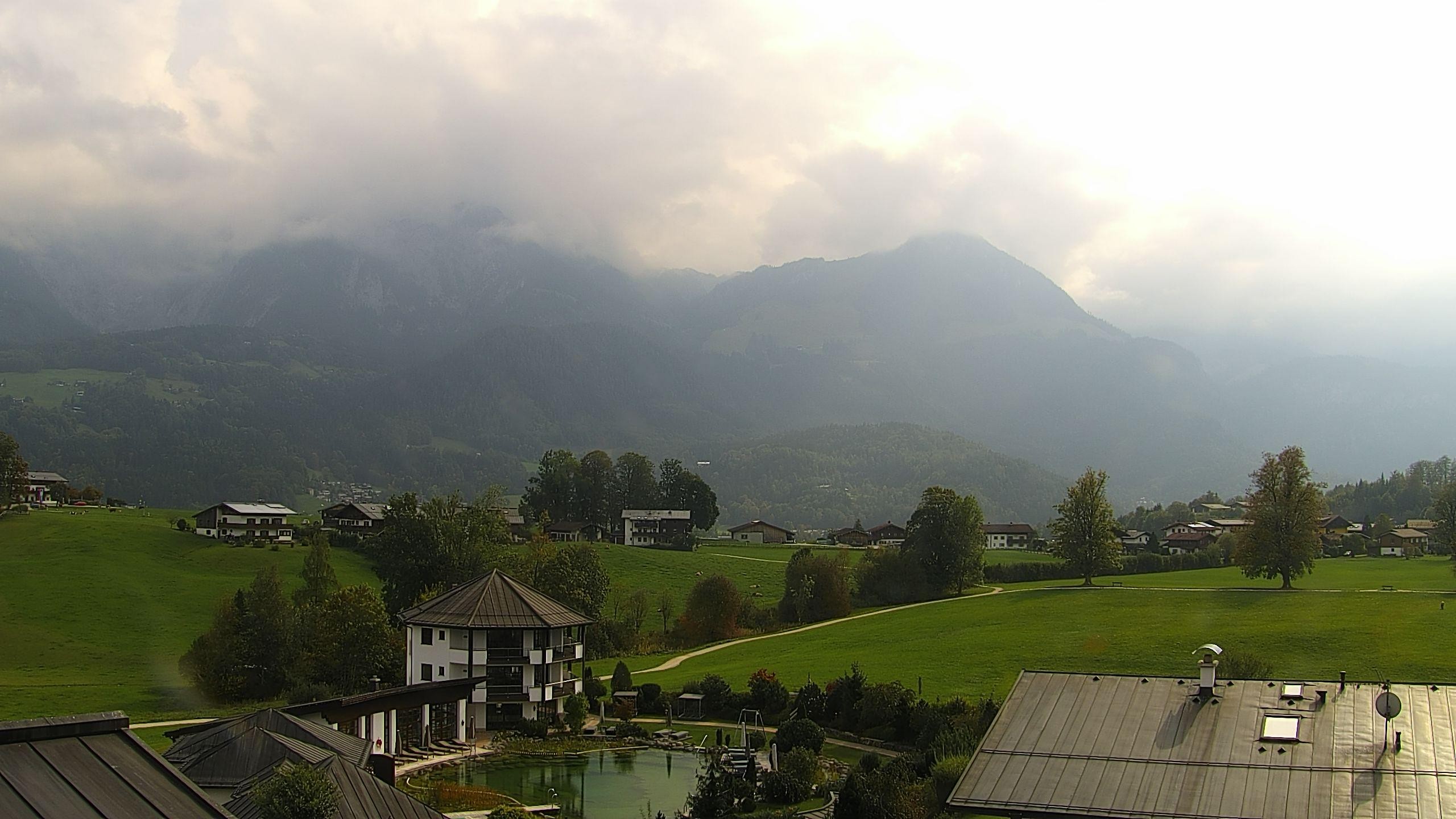 Archived image Berchtesgaden: Webcam Hotel Zechmeisterlehen