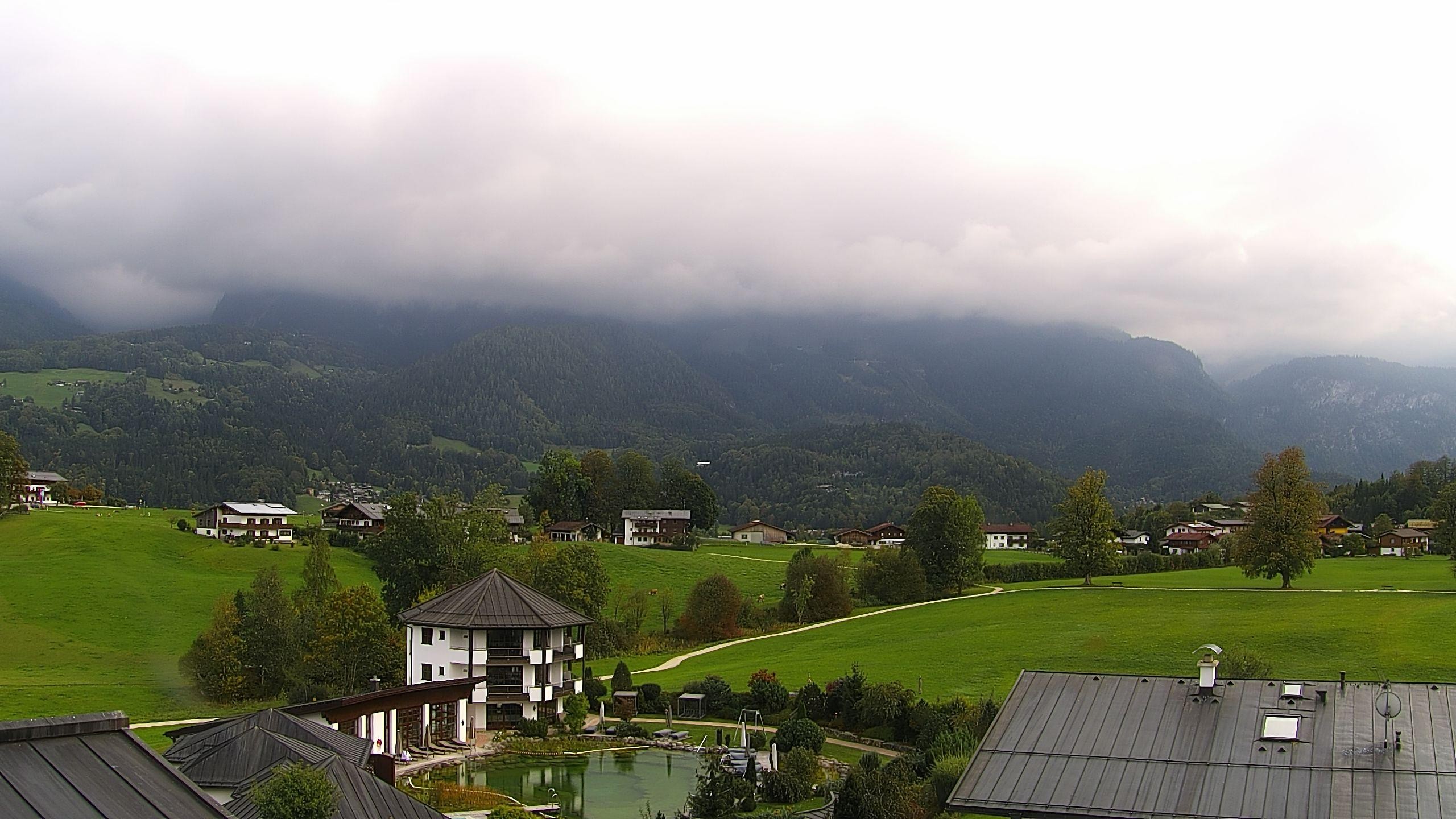 Archived image Berchtesgaden: Webcam Hotel Zechmeisterlehen