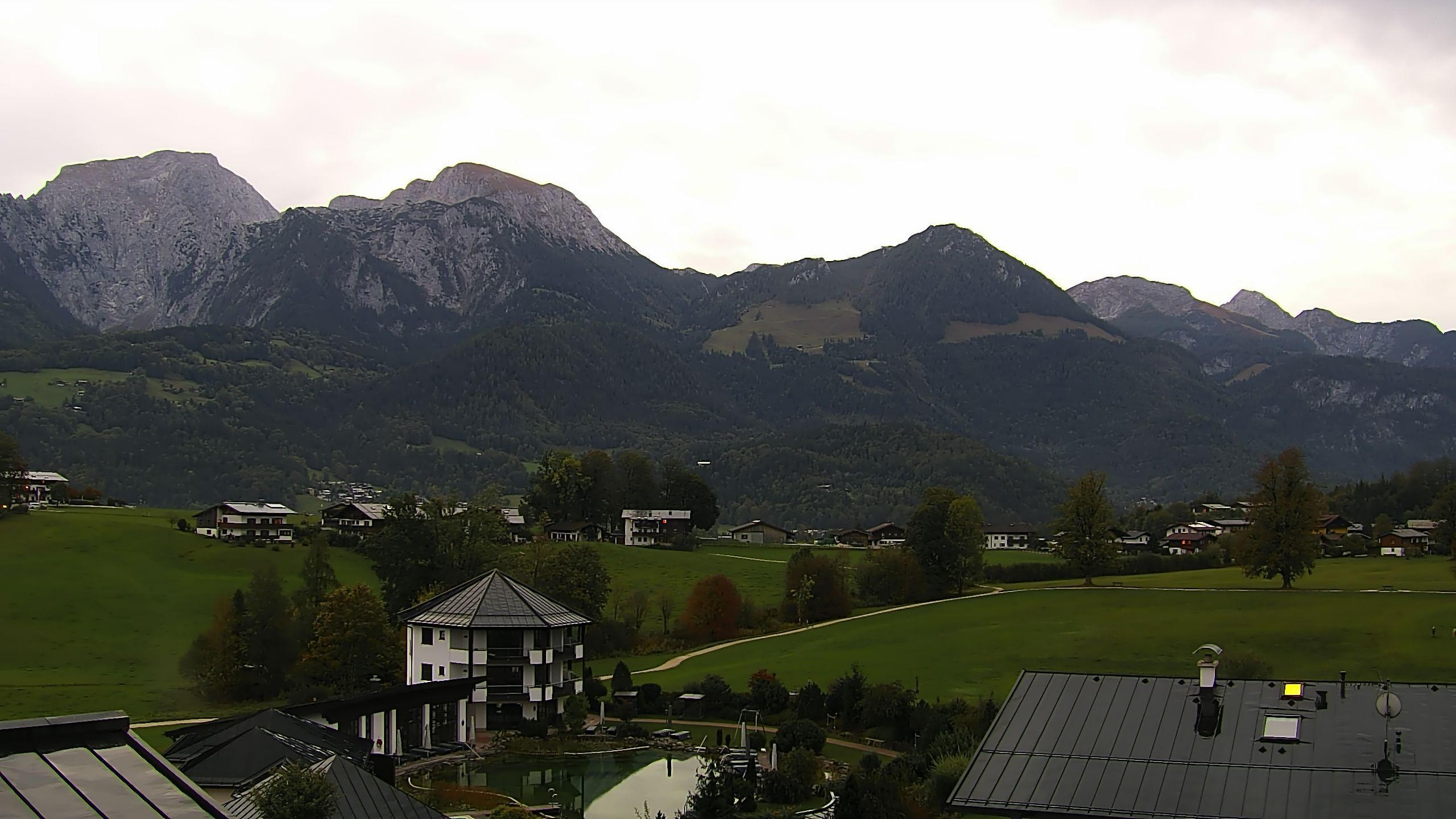 Archived image Berchtesgaden: Webcam Hotel Zechmeisterlehen
