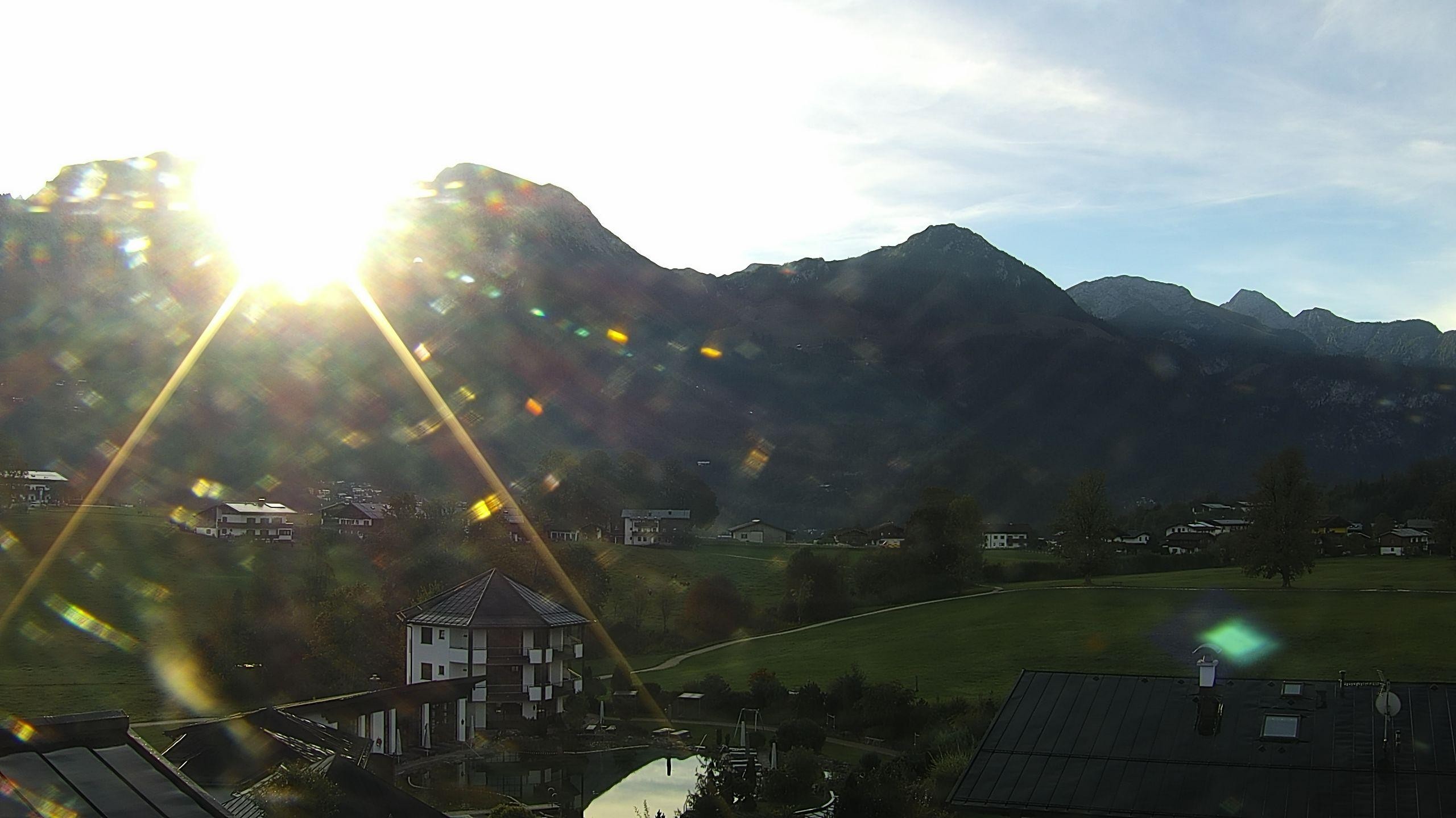Archived image Berchtesgaden: Webcam Hotel Zechmeisterlehen