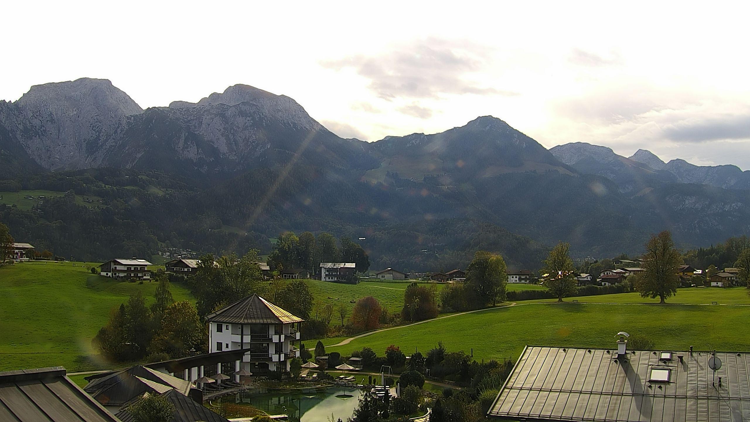 Archived image Berchtesgaden: Webcam Hotel Zechmeisterlehen