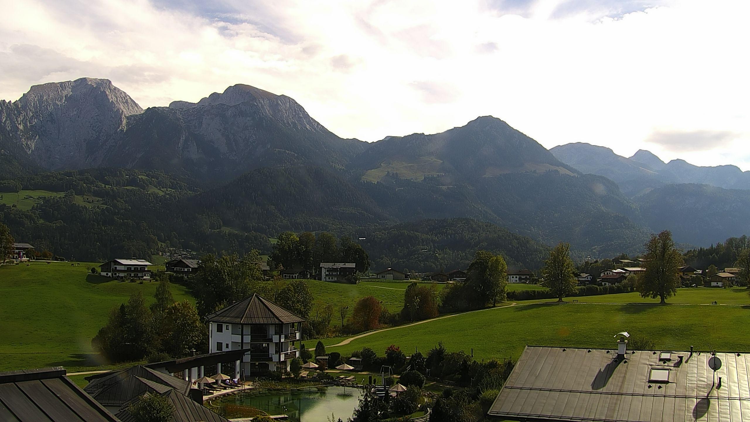 Archived image Berchtesgaden: Webcam Hotel Zechmeisterlehen