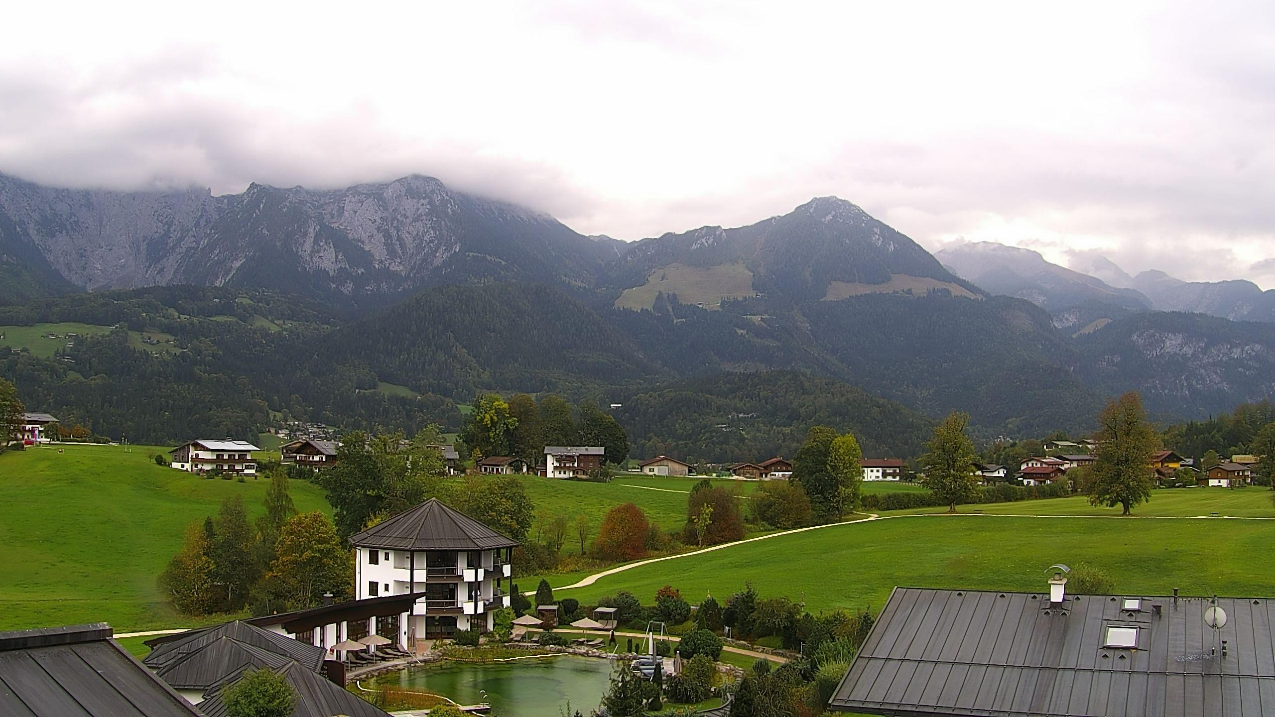 Archived image Berchtesgaden: Webcam Hotel Zechmeisterlehen