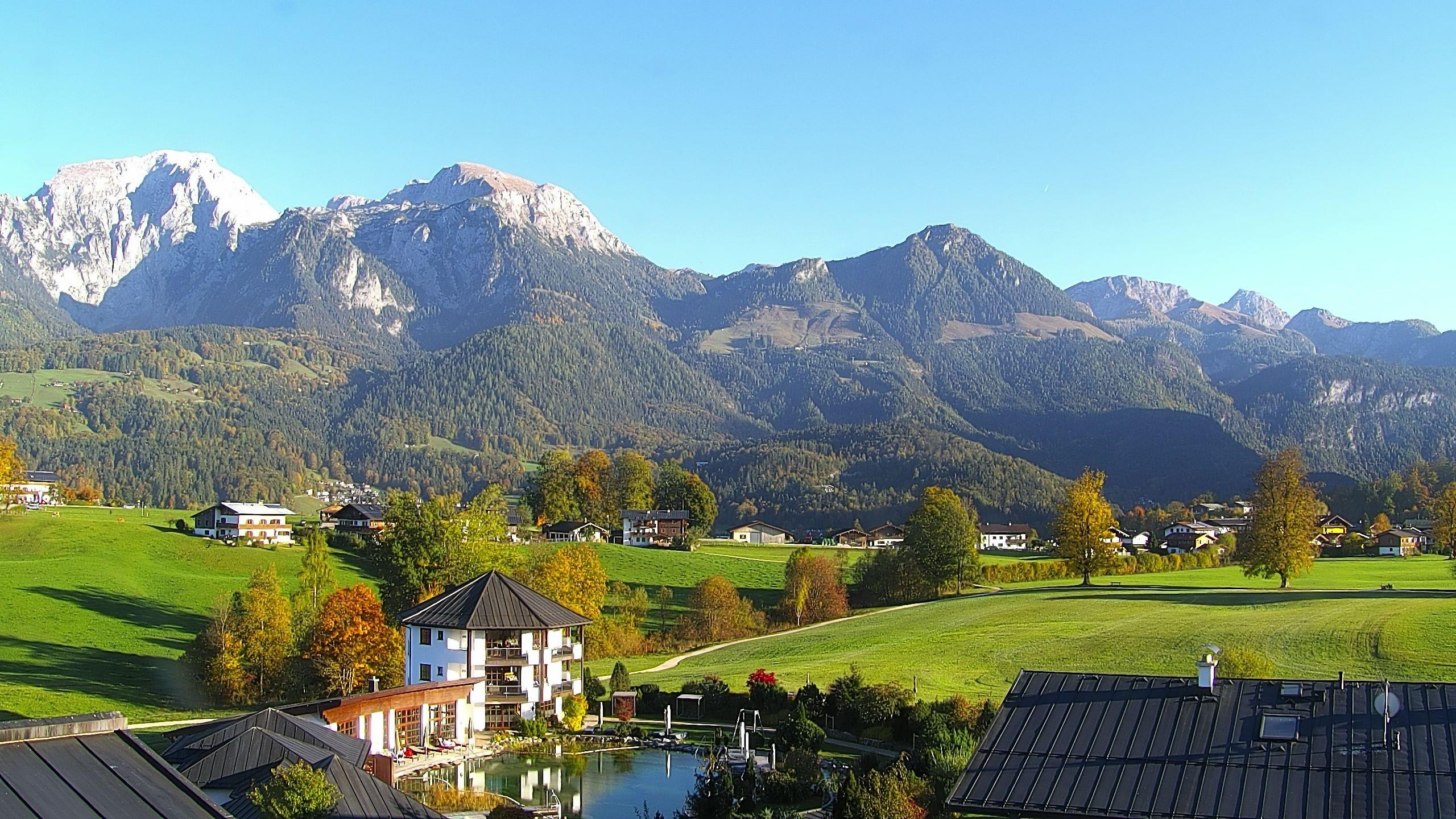 Archived image Berchtesgaden: Webcam Hotel Zechmeisterlehen