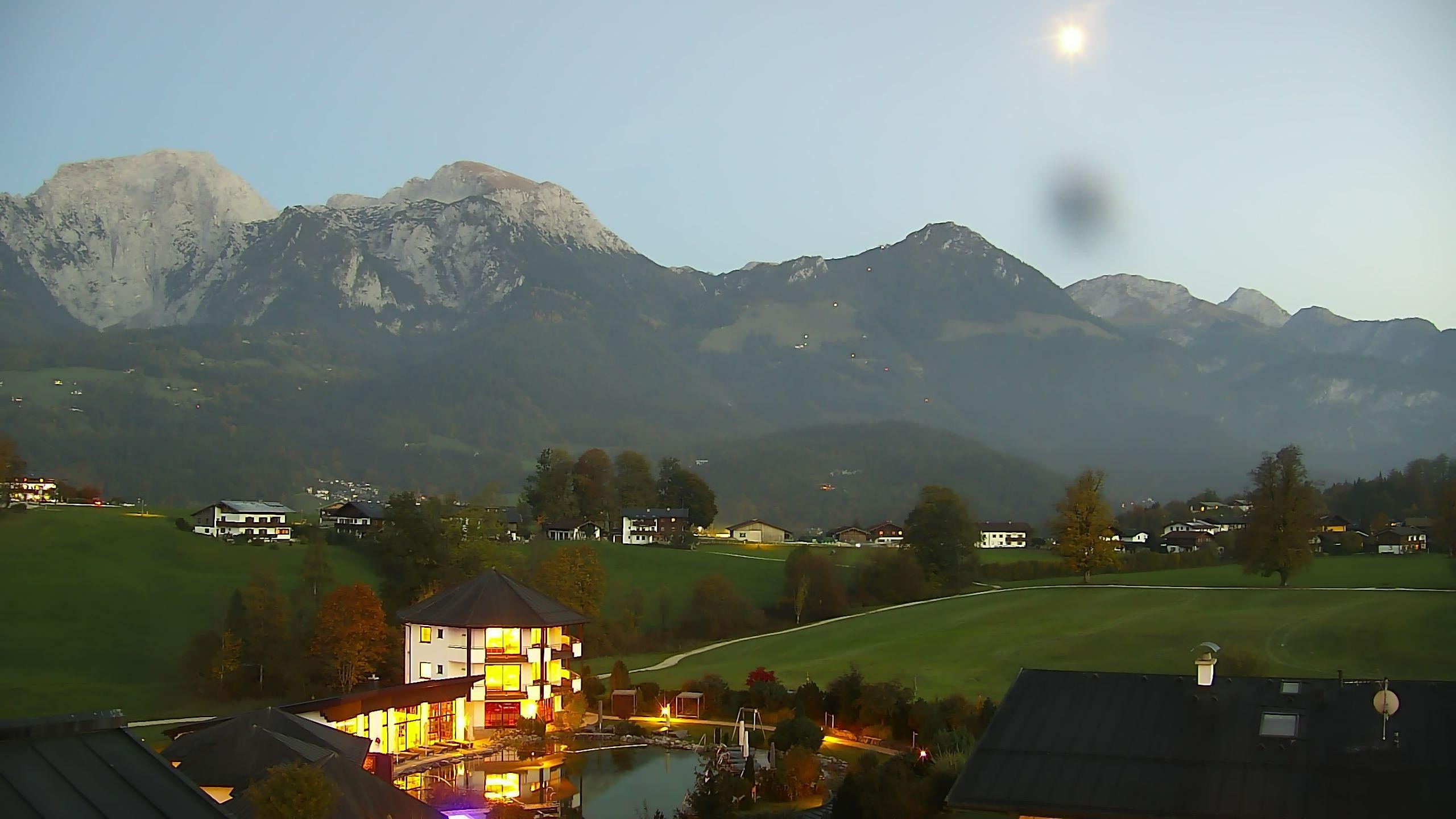 Archived image Berchtesgaden: Webcam Hotel Zechmeisterlehen
