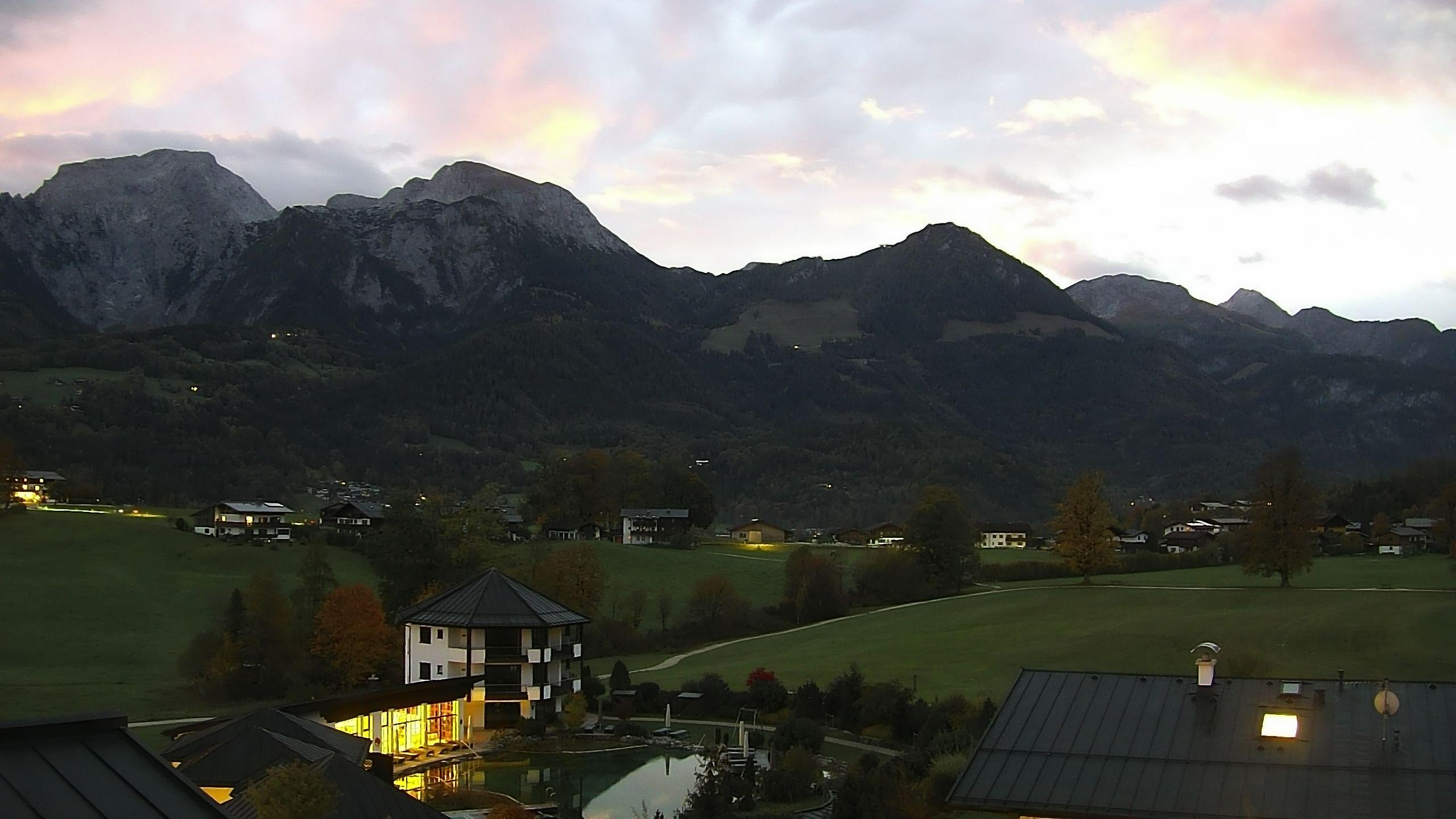 Archived image Berchtesgaden: Webcam Hotel Zechmeisterlehen
