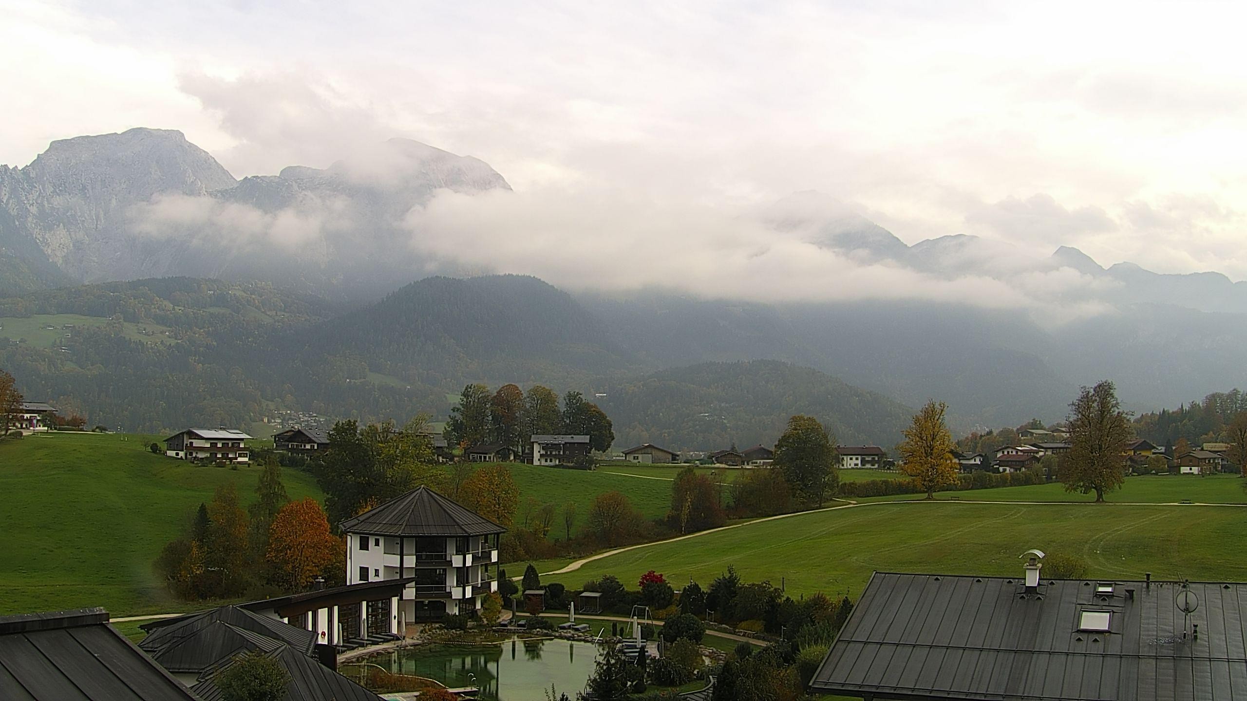Archived image Berchtesgaden: Webcam Hotel Zechmeisterlehen