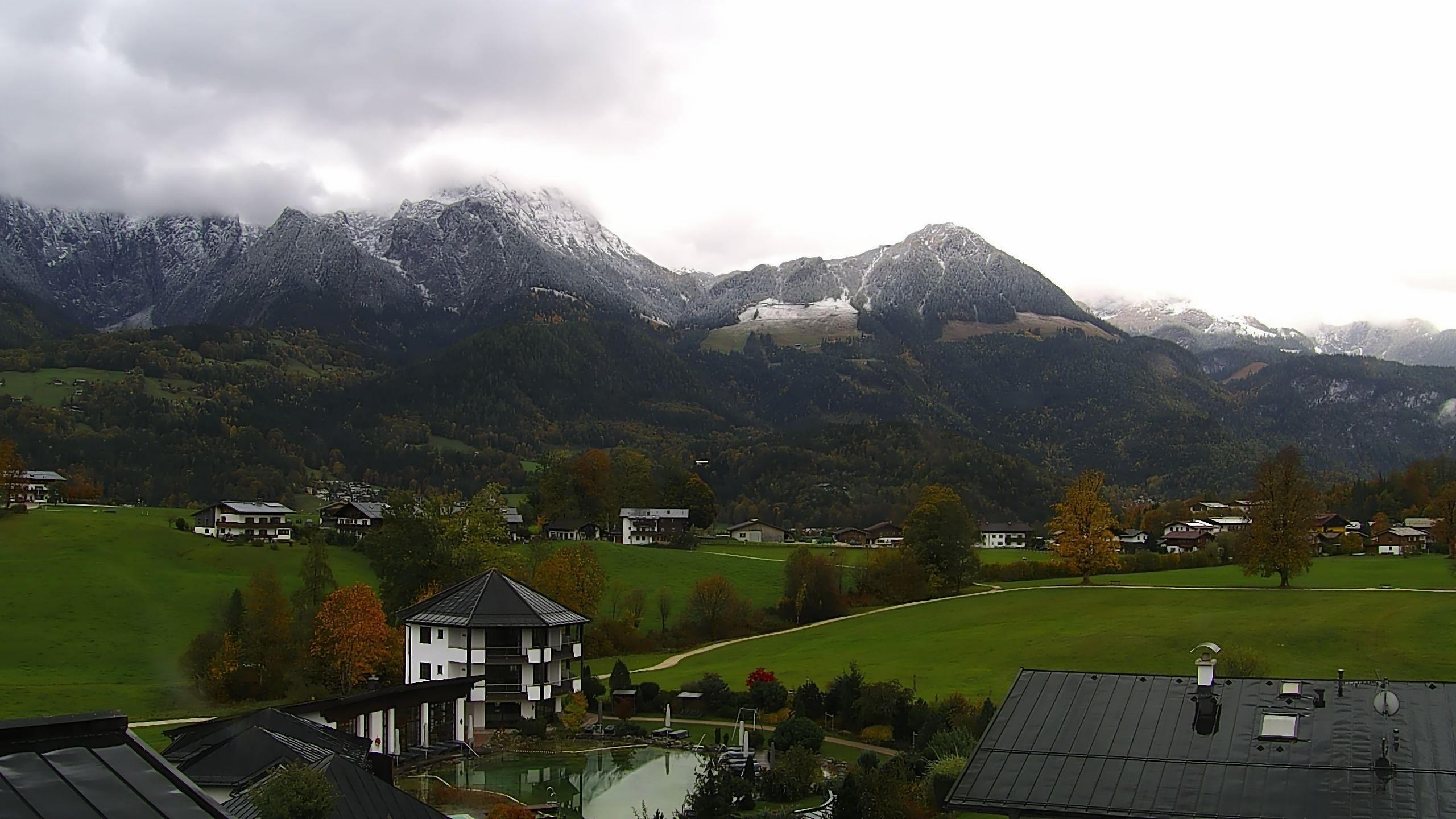 Archived image Berchtesgaden: Webcam Hotel Zechmeisterlehen