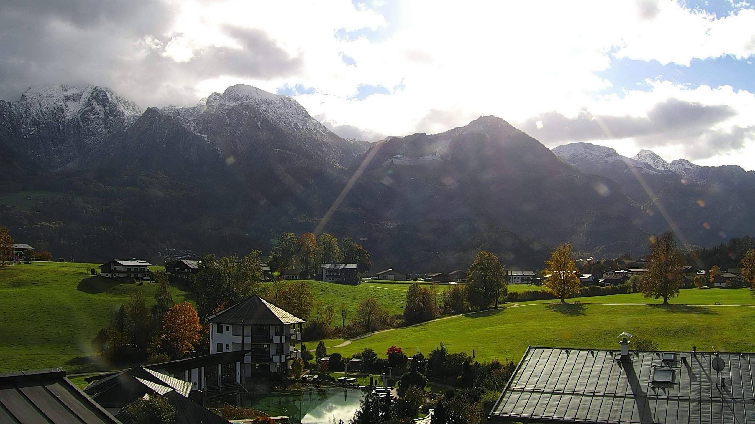 Archived image Berchtesgaden: Webcam Hotel Zechmeisterlehen