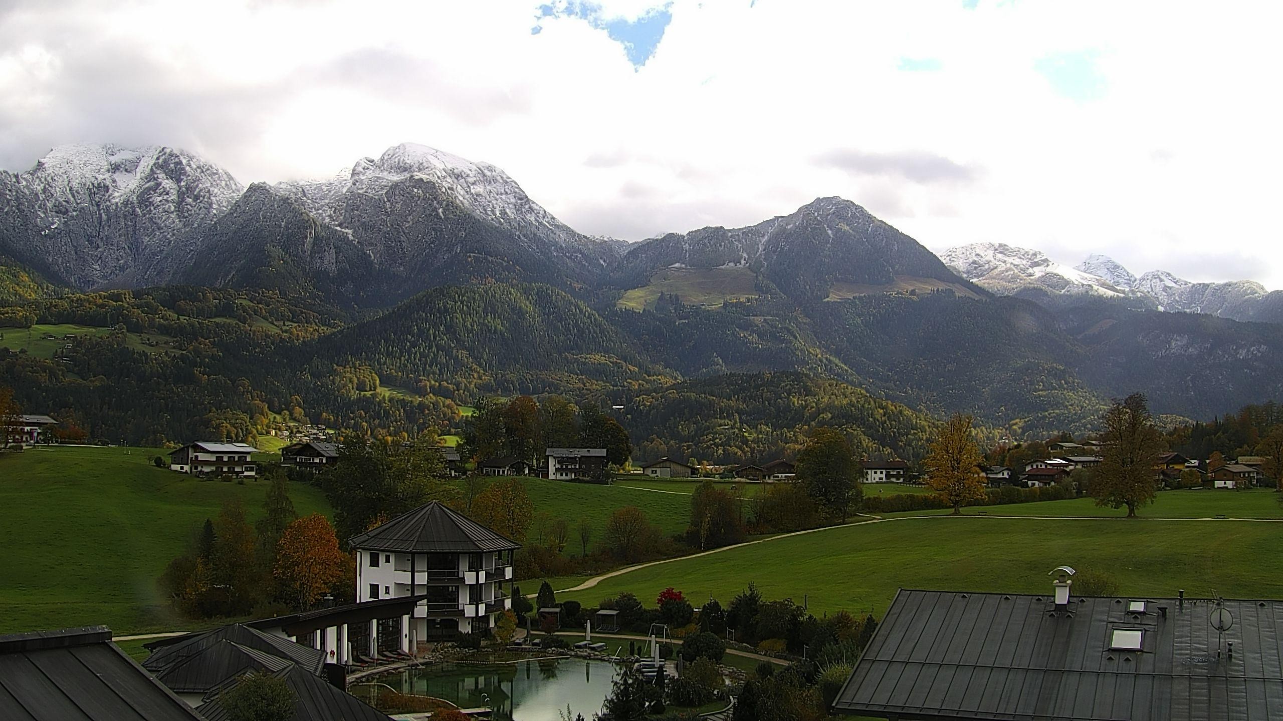 Archived image Berchtesgaden: Webcam Hotel Zechmeisterlehen