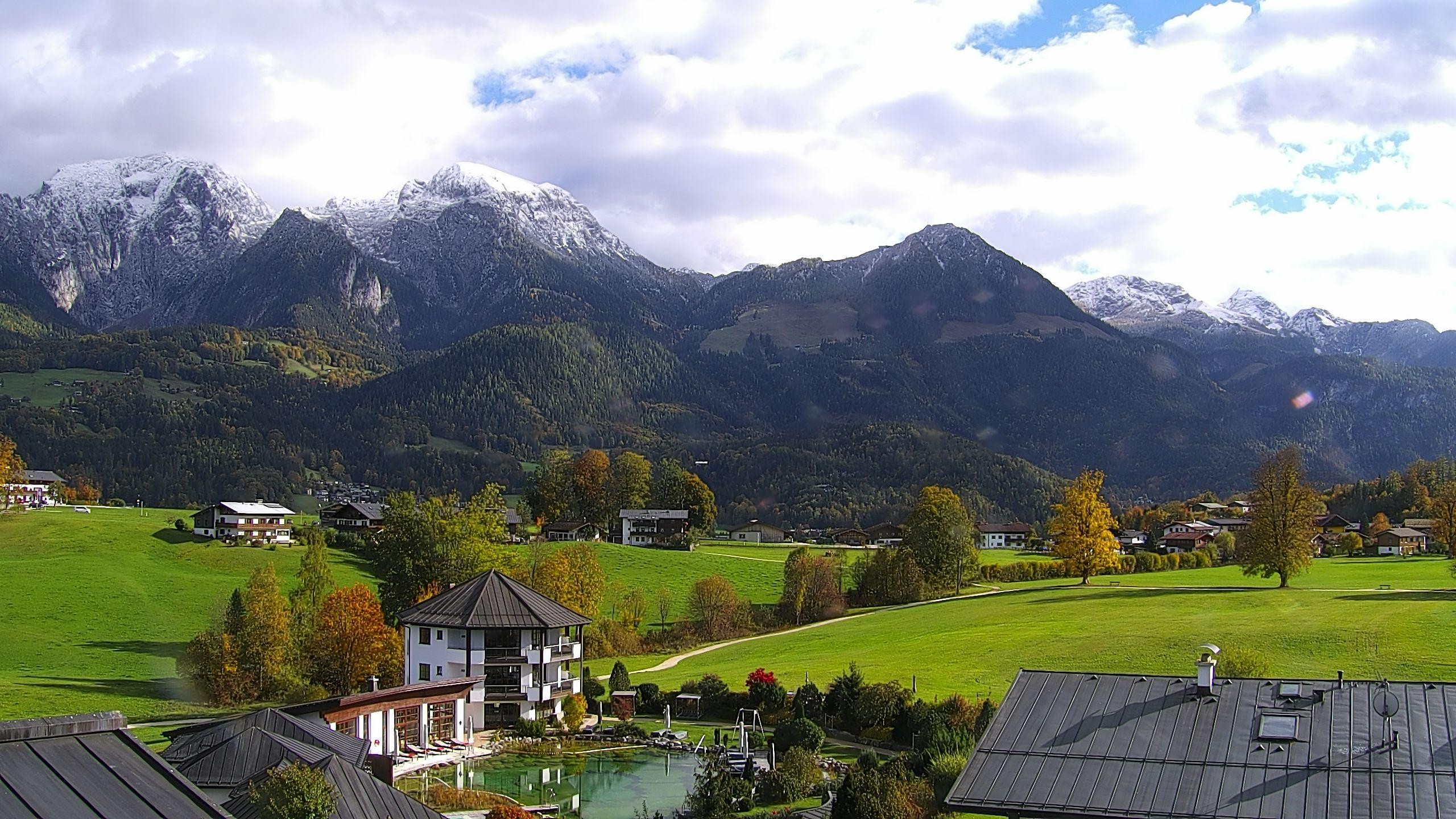 Archived image Berchtesgaden: Webcam Hotel Zechmeisterlehen