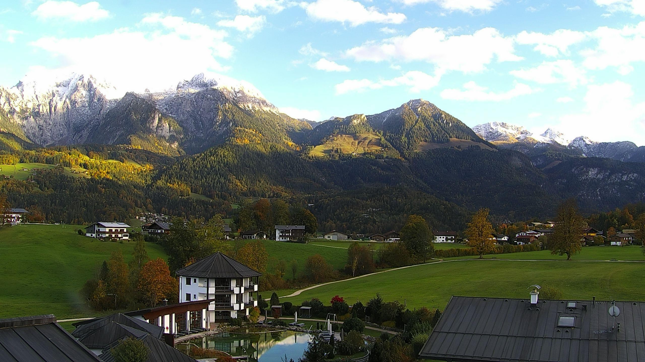 Archived image Berchtesgaden: Webcam Hotel Zechmeisterlehen