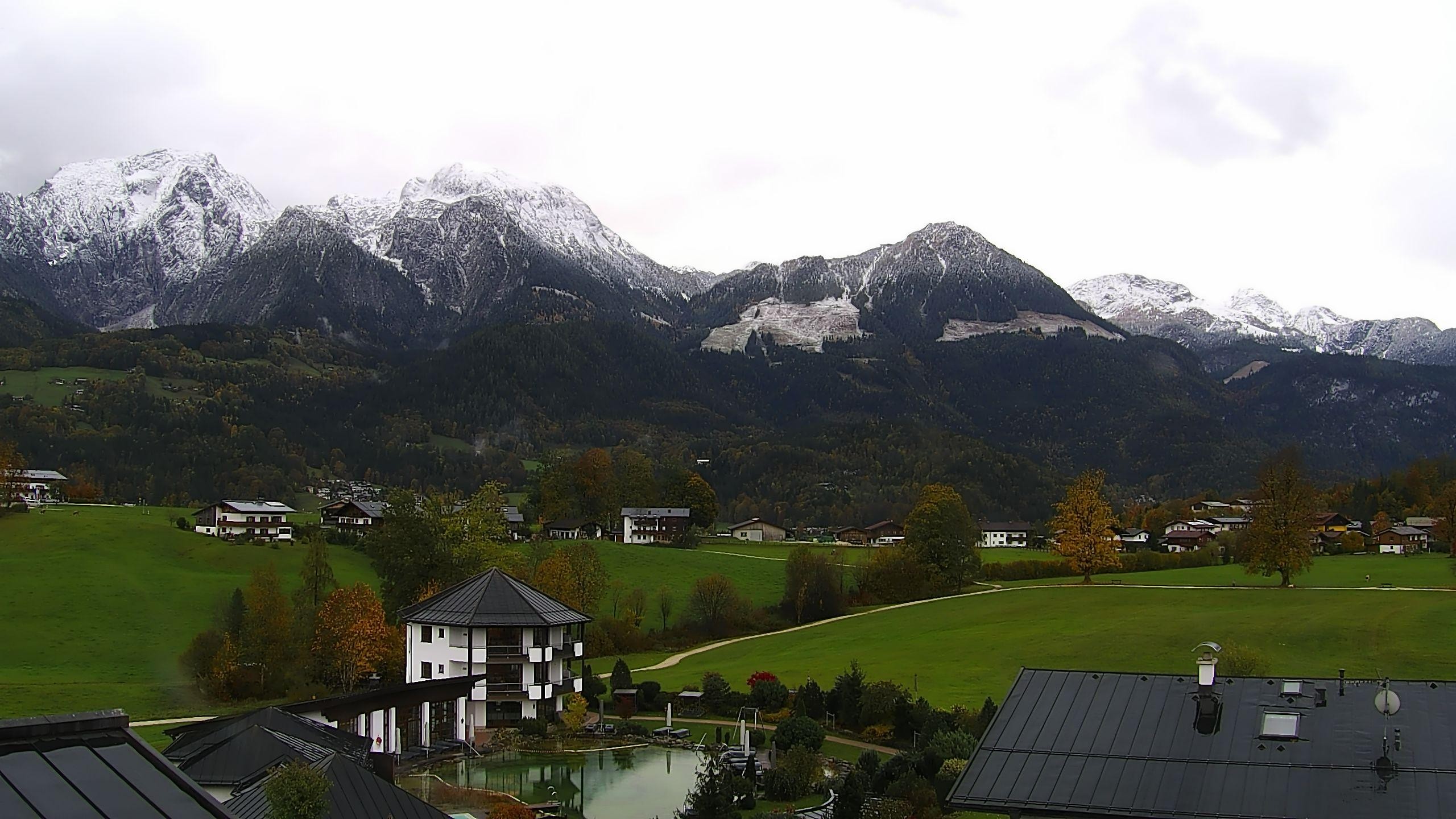 Archived image Berchtesgaden: Webcam Hotel Zechmeisterlehen