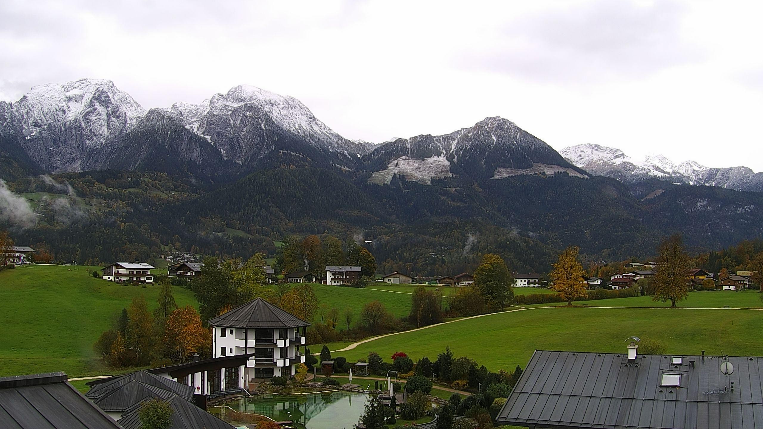 Archived image Berchtesgaden: Webcam Hotel Zechmeisterlehen