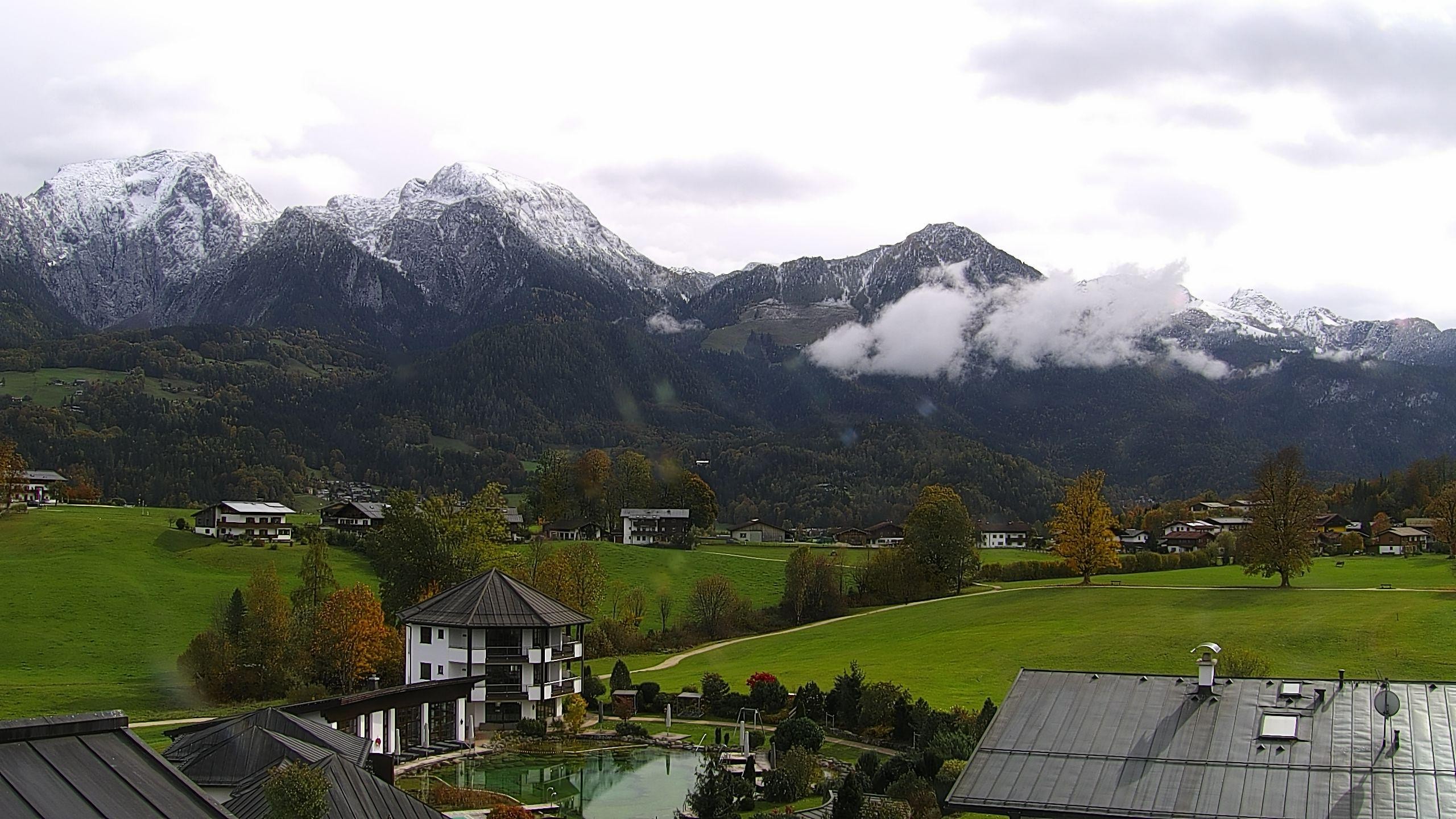 Archived image Berchtesgaden: Webcam Hotel Zechmeisterlehen