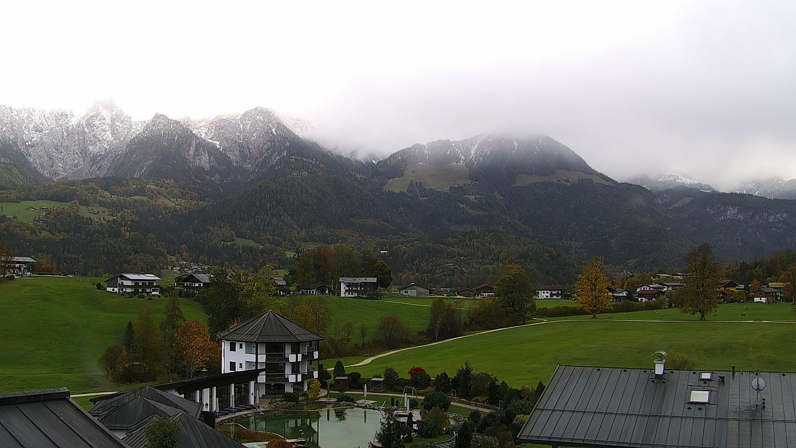 Archived image Berchtesgaden: Webcam Hotel Zechmeisterlehen