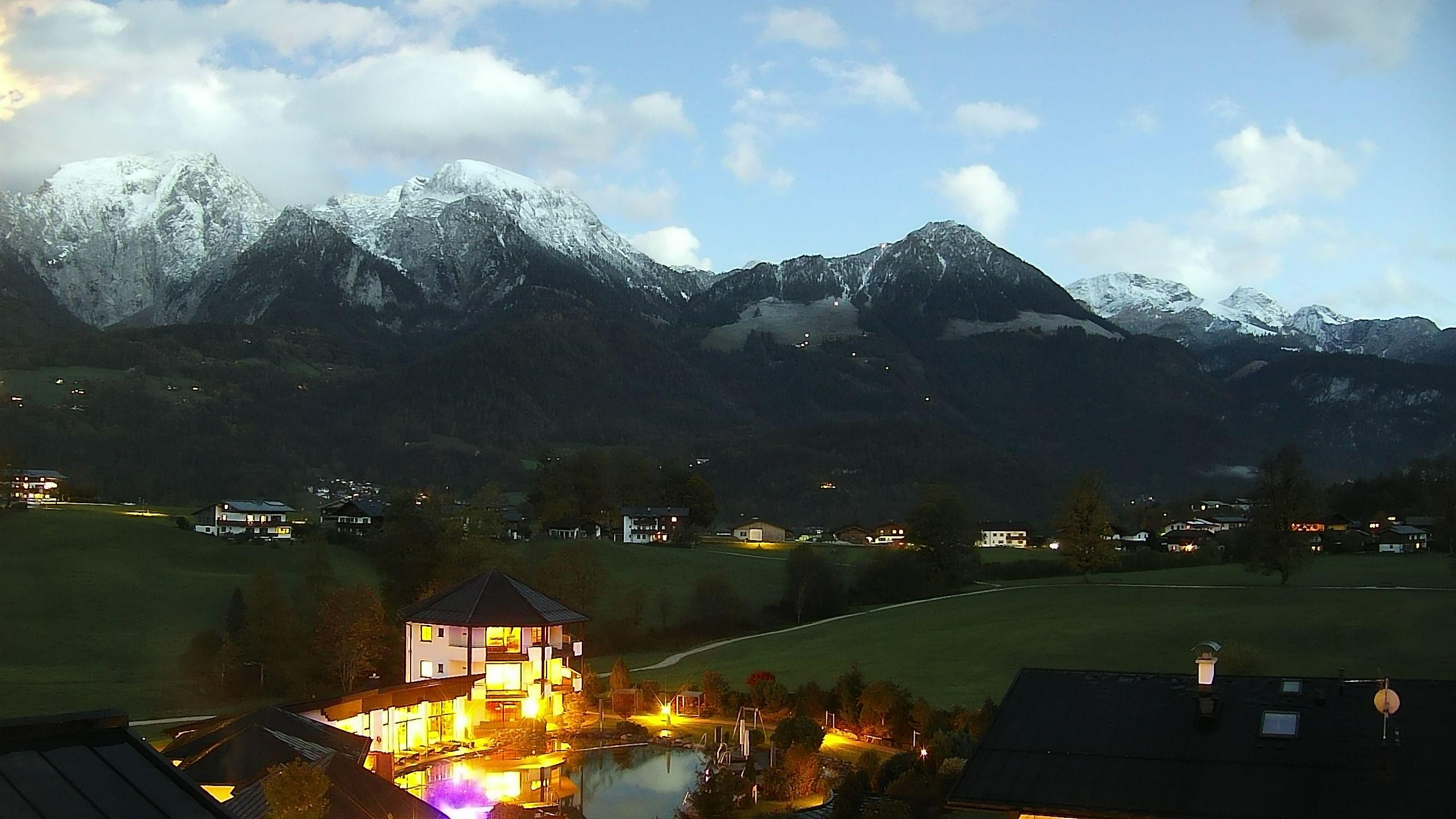 Archived image Berchtesgaden: Webcam Hotel Zechmeisterlehen