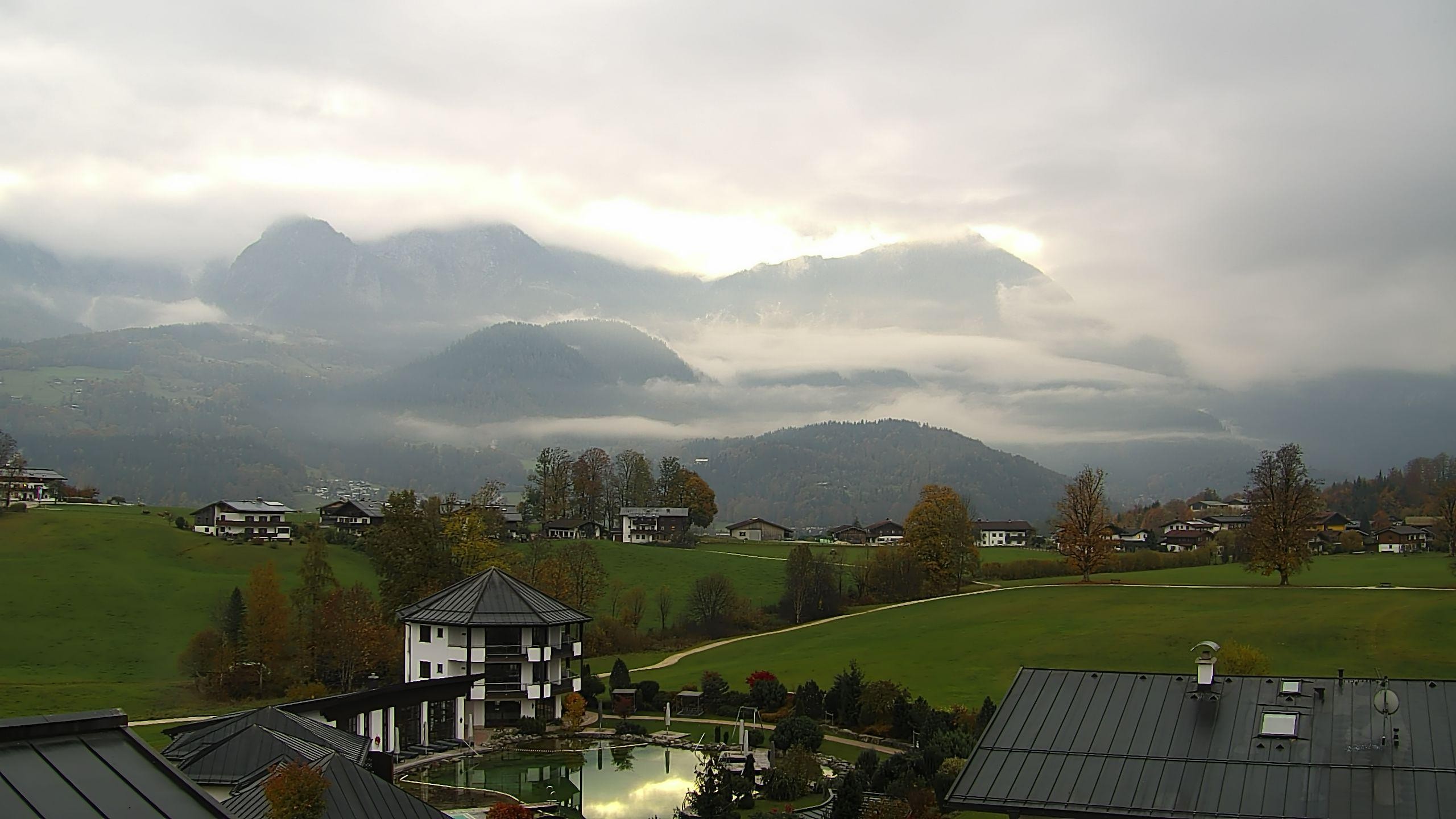 Archived image Berchtesgaden: Webcam Hotel Zechmeisterlehen