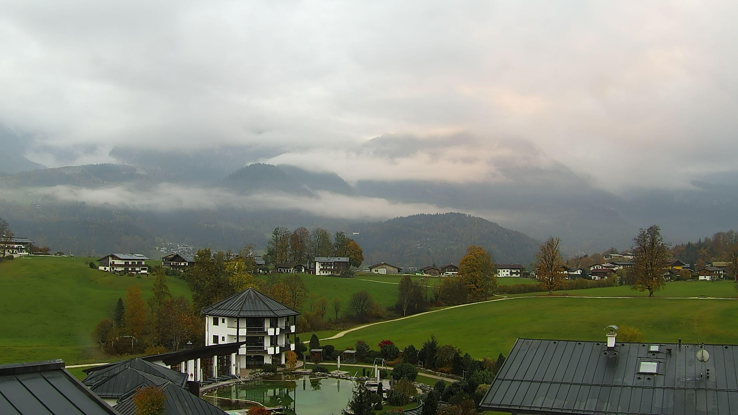 Archived image Berchtesgaden: Webcam Hotel Zechmeisterlehen