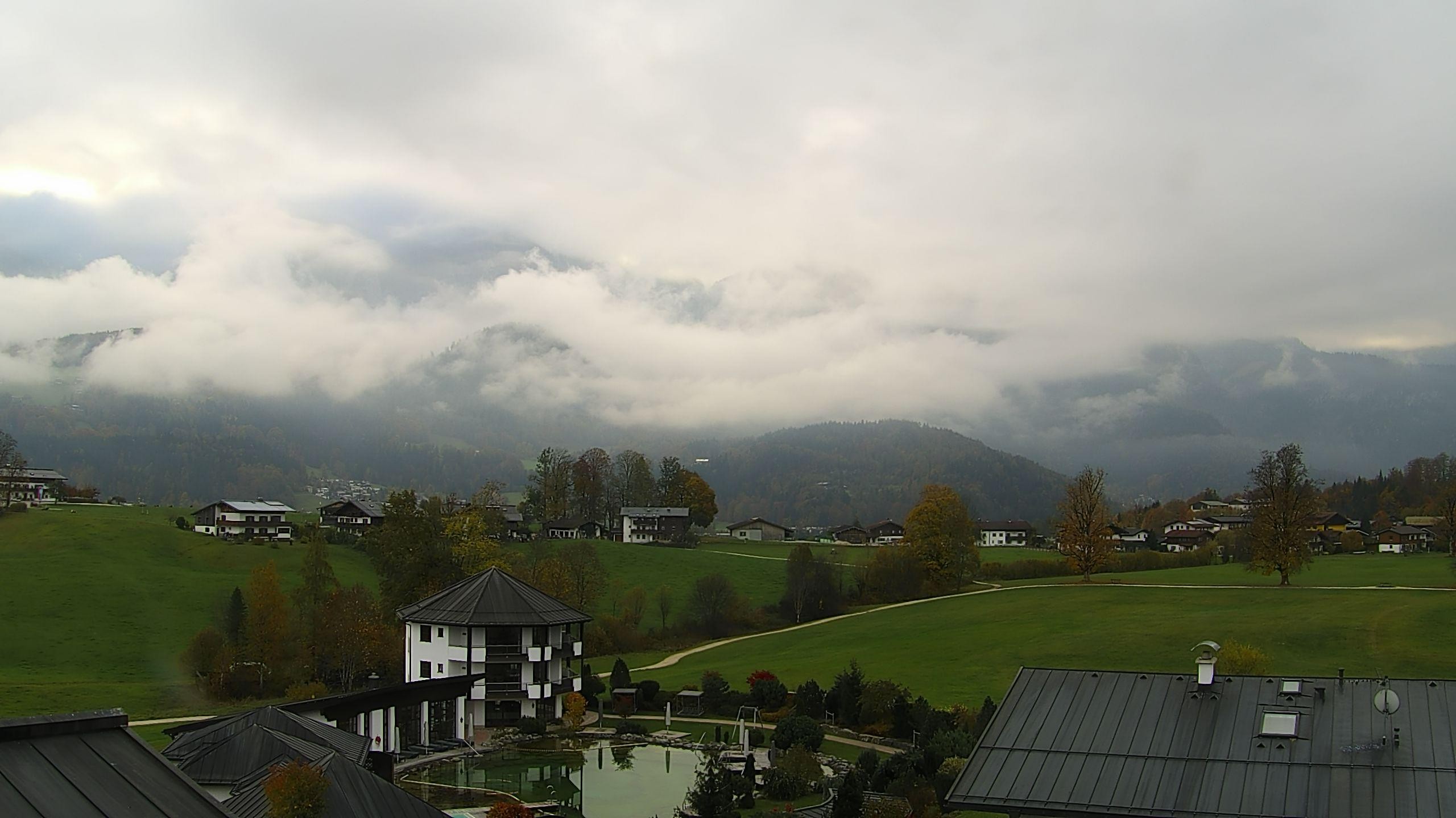 Archived image Berchtesgaden: Webcam Hotel Zechmeisterlehen