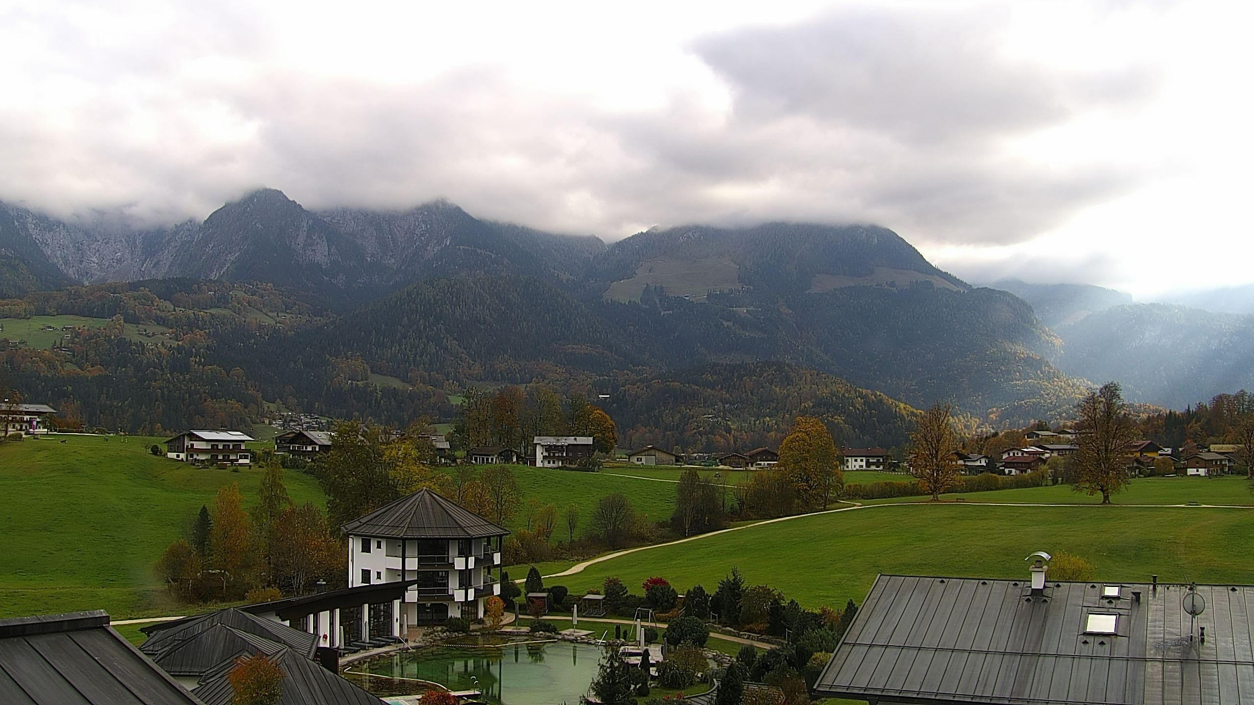 Archived image Berchtesgaden: Webcam Hotel Zechmeisterlehen