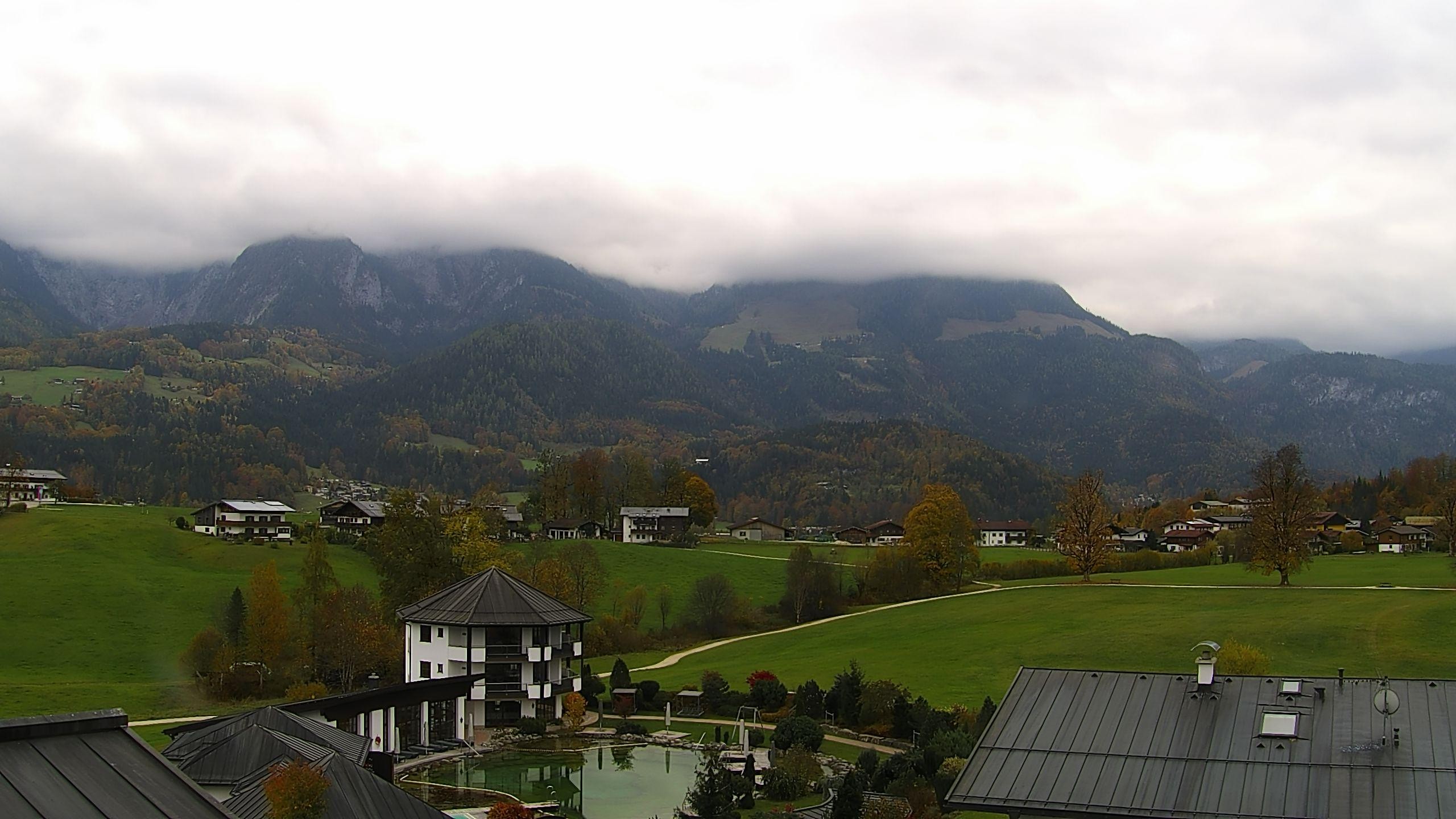 Archived image Berchtesgaden: Webcam Hotel Zechmeisterlehen