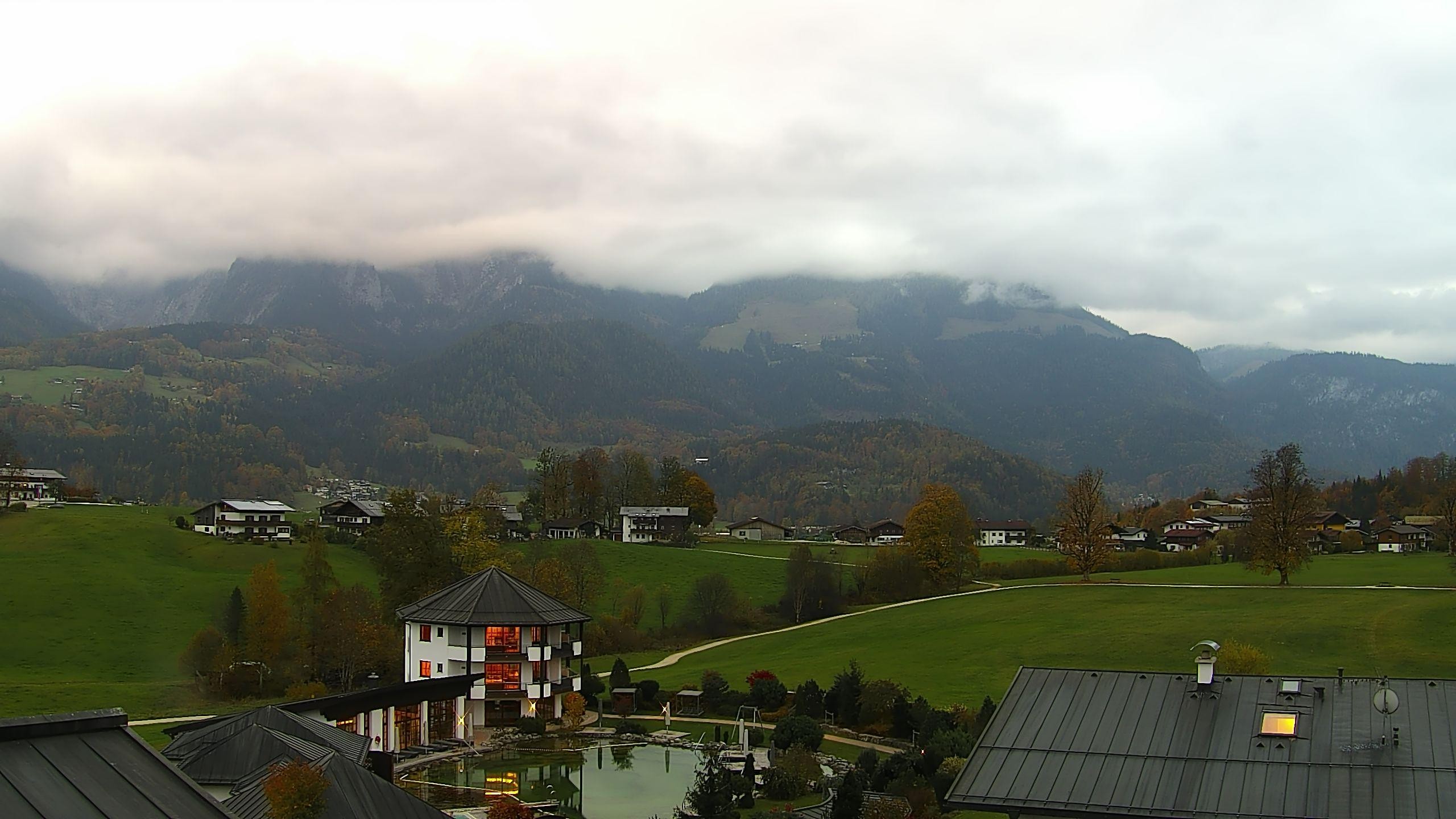 Archived image Berchtesgaden: Webcam Hotel Zechmeisterlehen